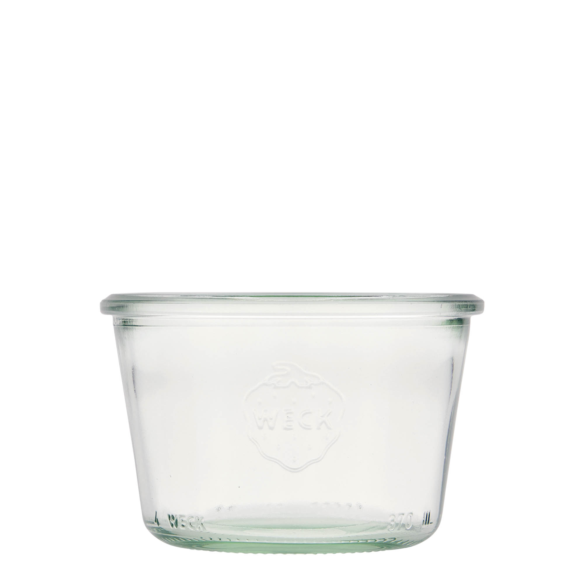 370 ml WECK-stortglas, opening: ronde rand