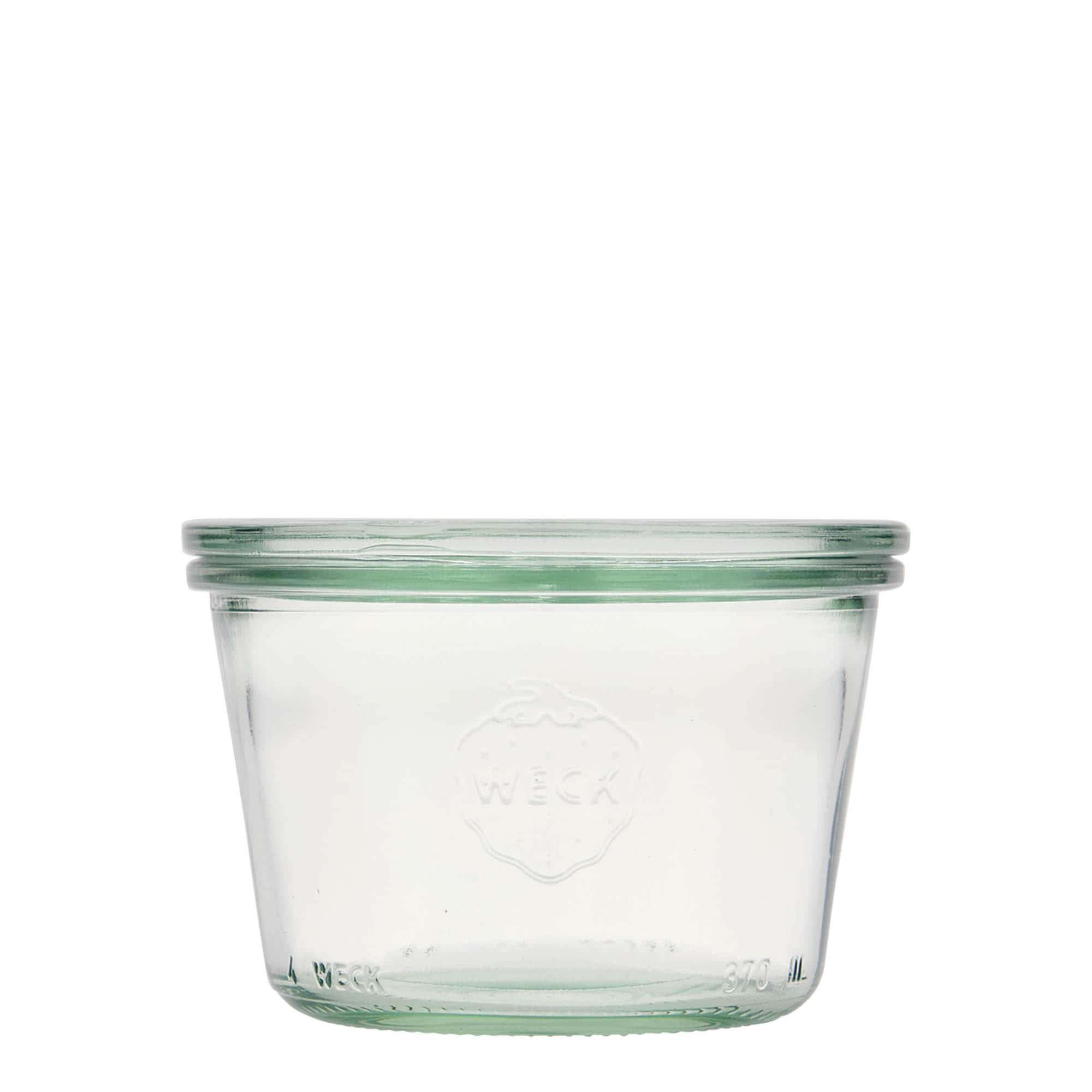 370 ml WECK-stortglas, opening: ronde rand