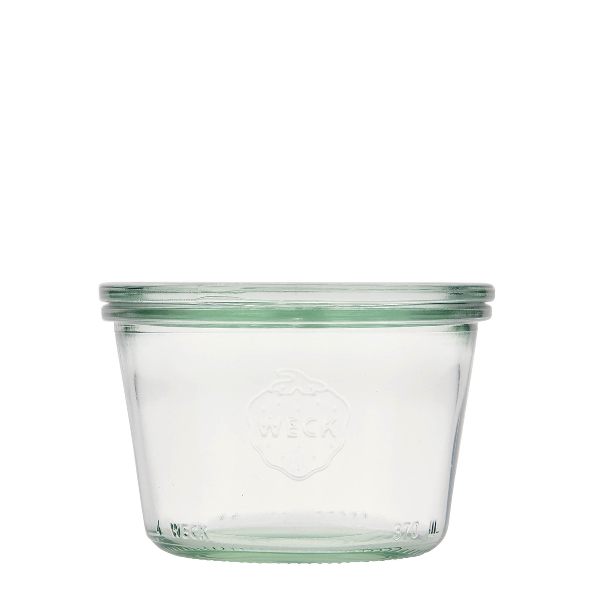 370 ml WECK-stortglas, opening: ronde rand