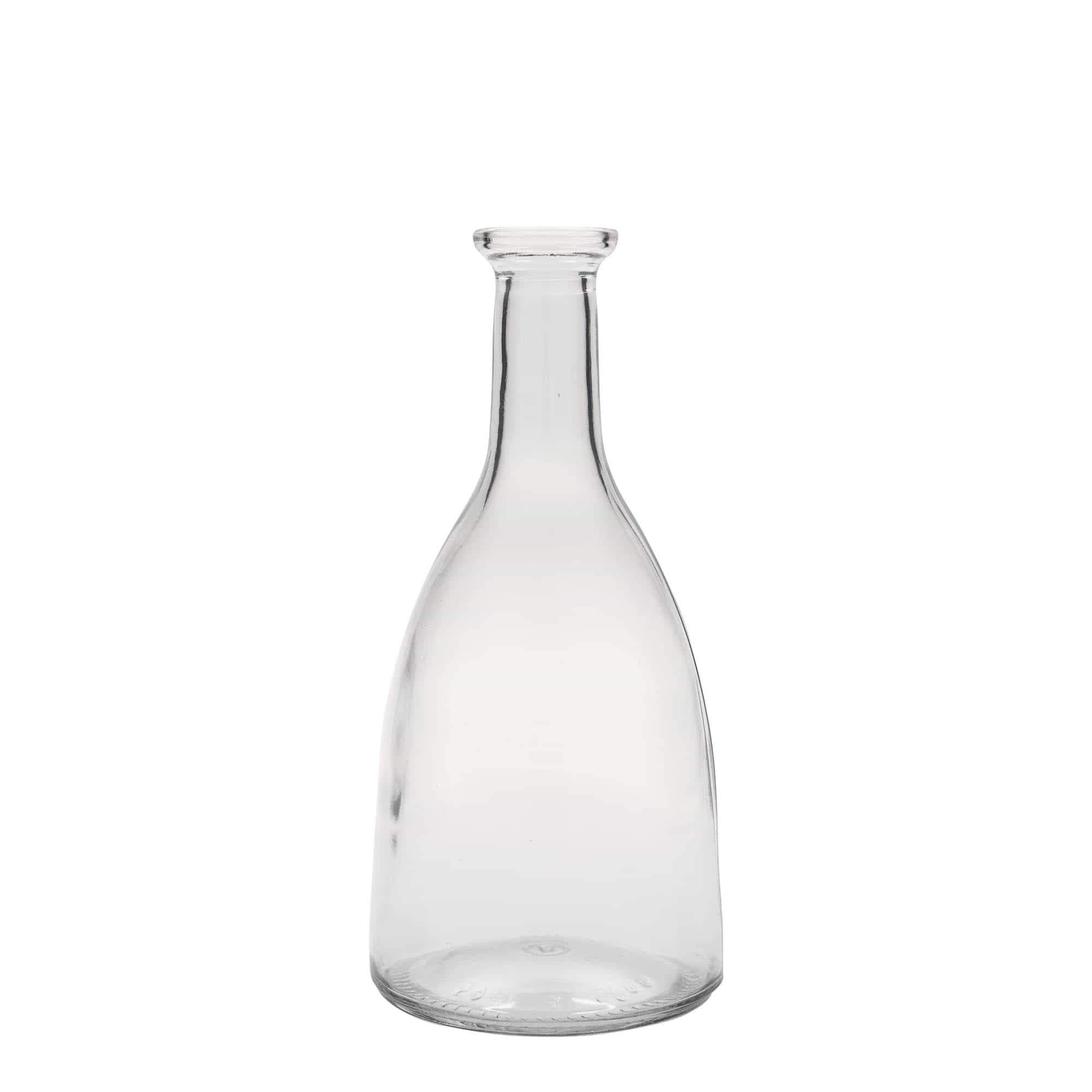 500 ml glazen fles 'Viola', hals: kurk