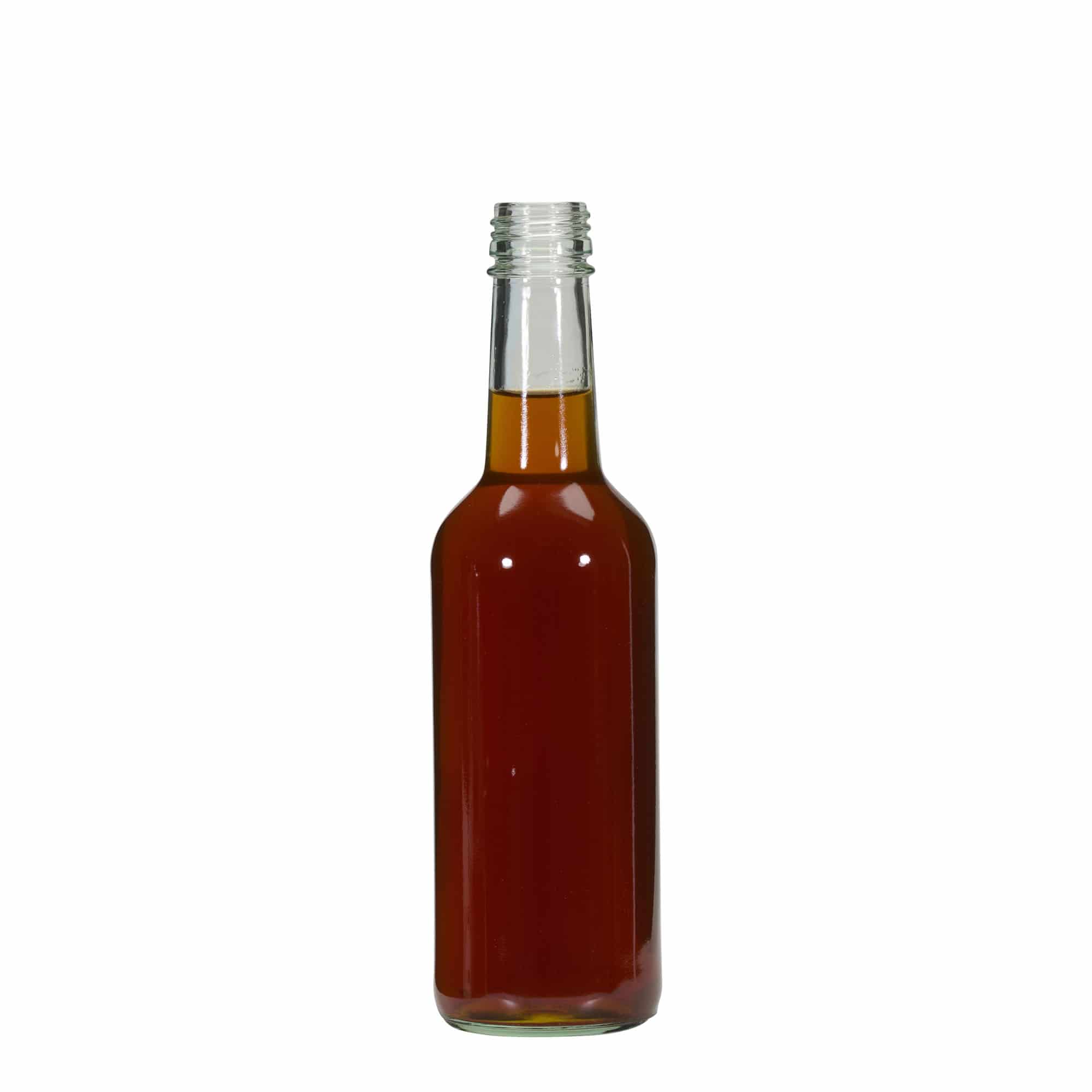 330 ml universele fles, glas, hals: PP 28 330 ml universele fles, glas, hals: PP 28