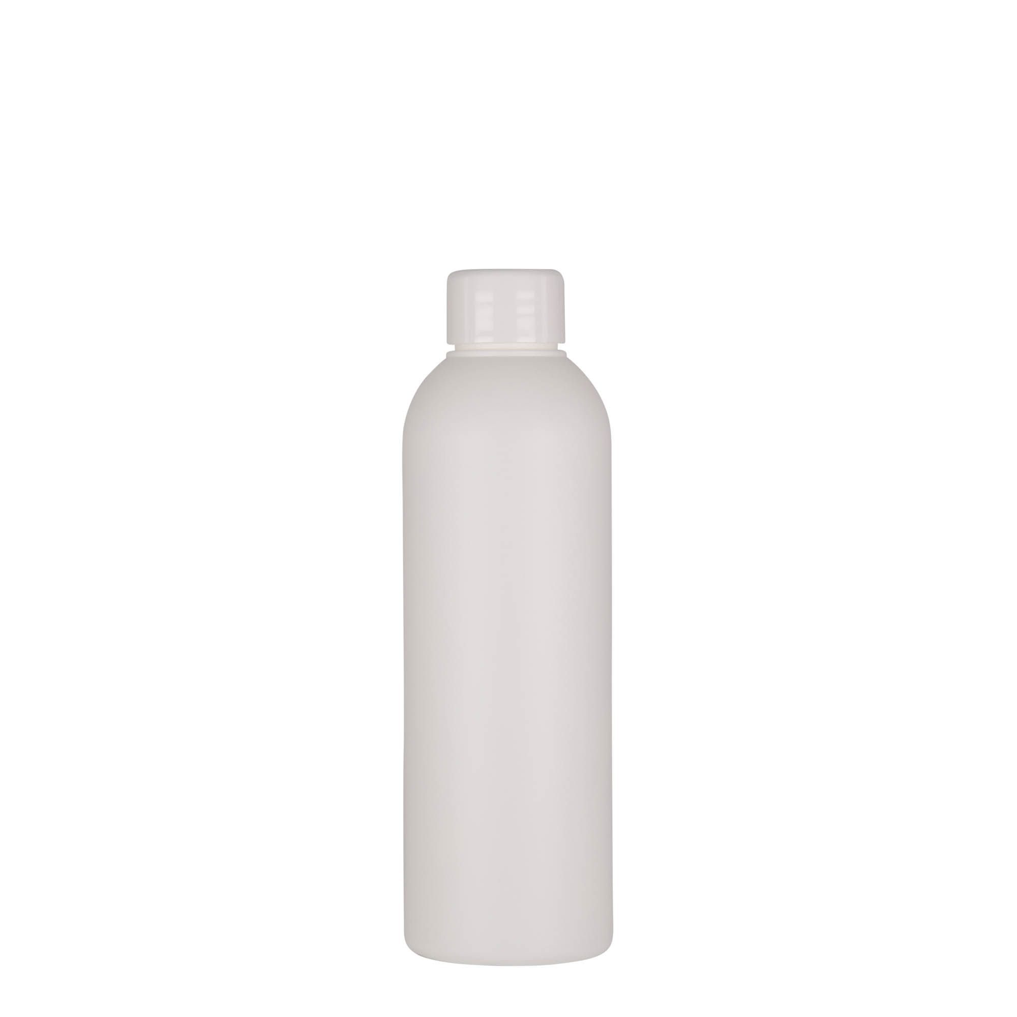 200 ml kunststoffles 'Tuffy', HDPE, wit, hals: 24/410