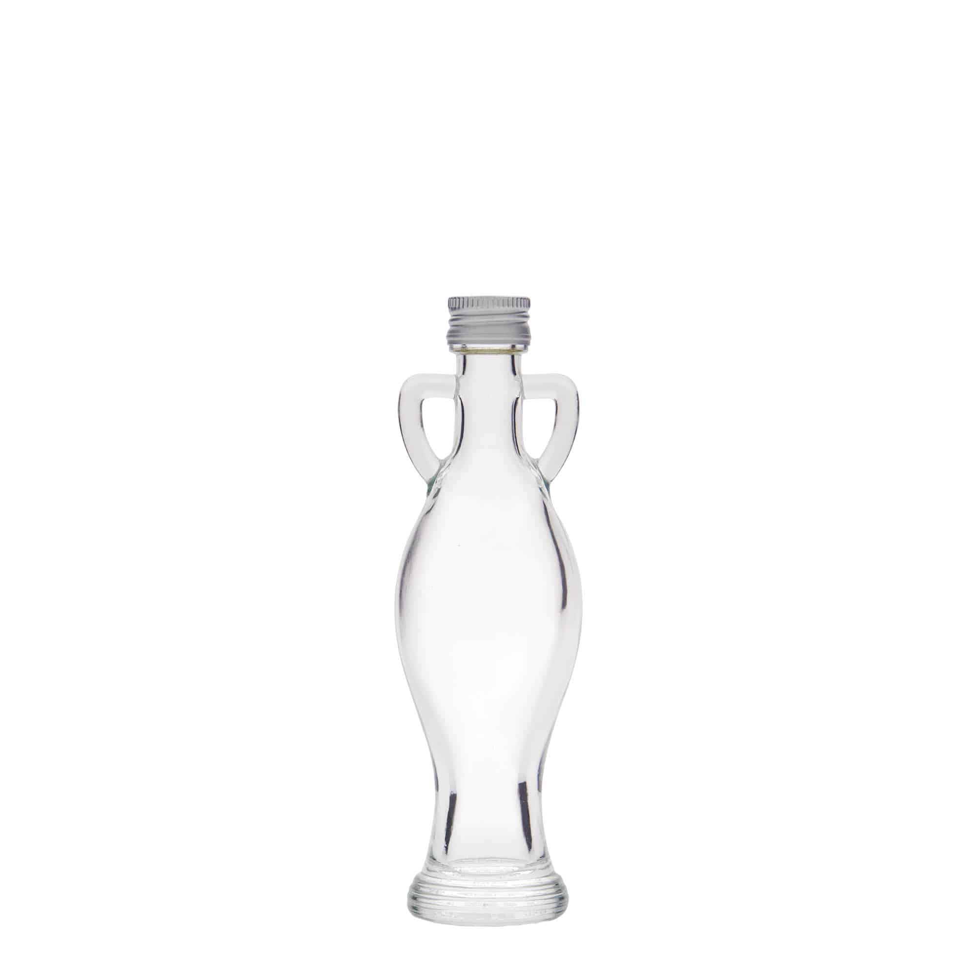 Glazen fles 'Amphore', 40 ml, monding: PP 18