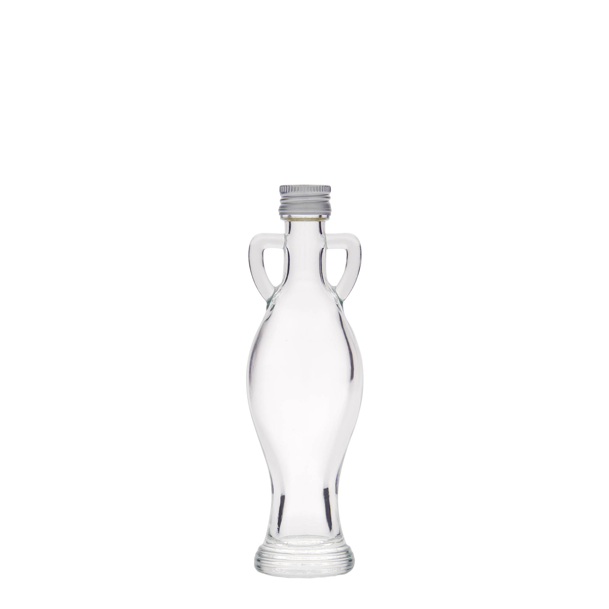 40 ml glazen fles 'Amfoor', opening: PP 18 40 ml glazen fles 'Amfoor', opening: PP 18