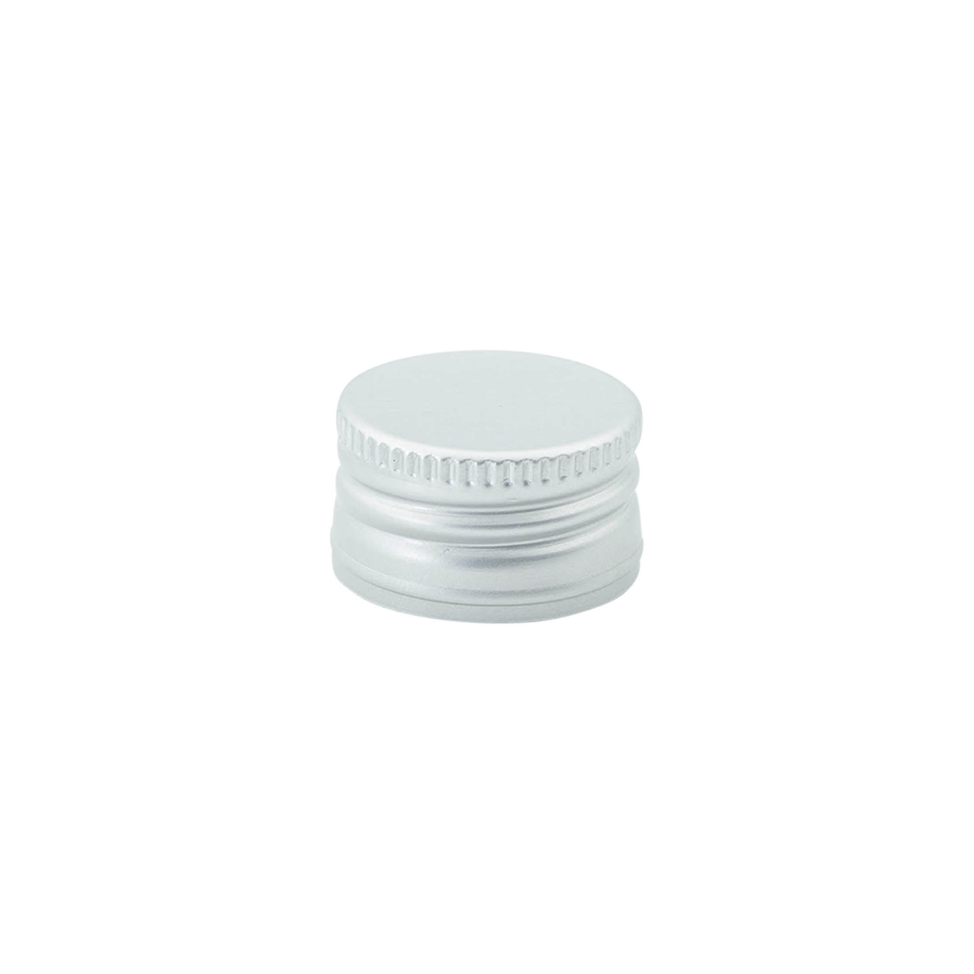 Schroefdop #, metaal, zilver, voor mondstuk: PP 28 Schroefdop #, metaal, zilver, voor mondstuk: PP 28