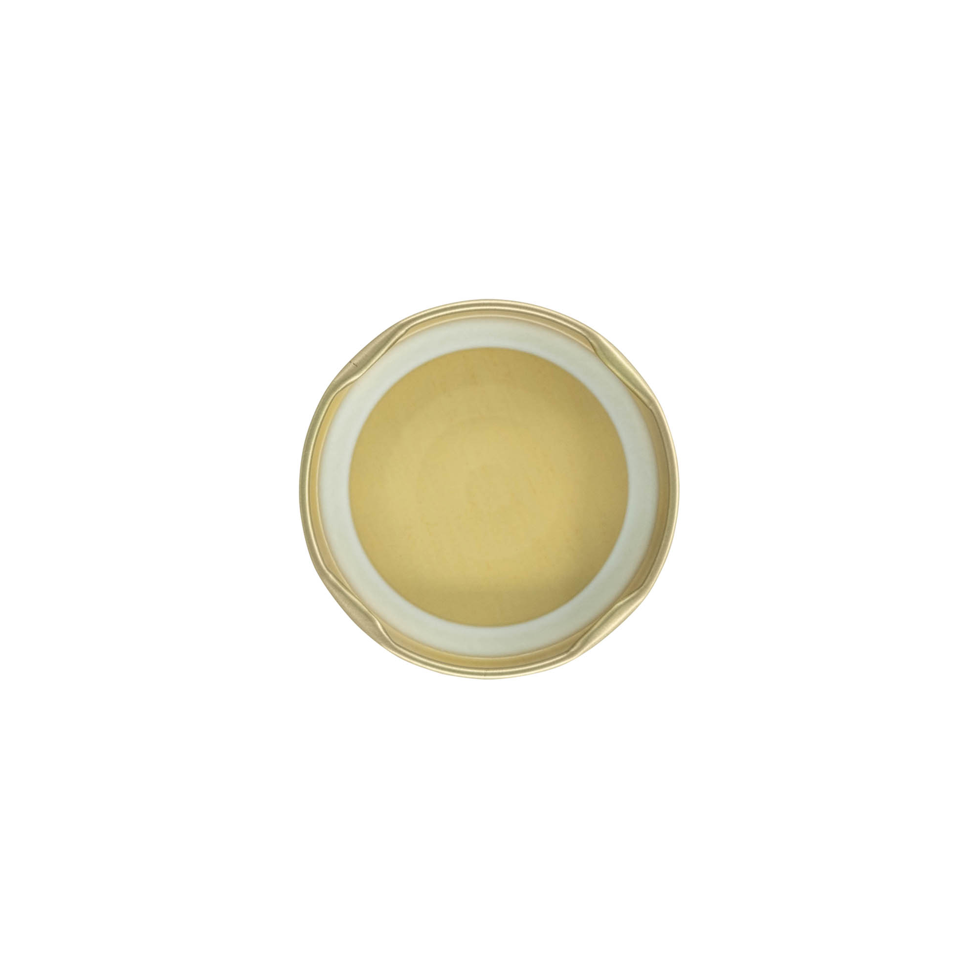 Twist-off-deksel, witblik, goud, voor opening: TO 58