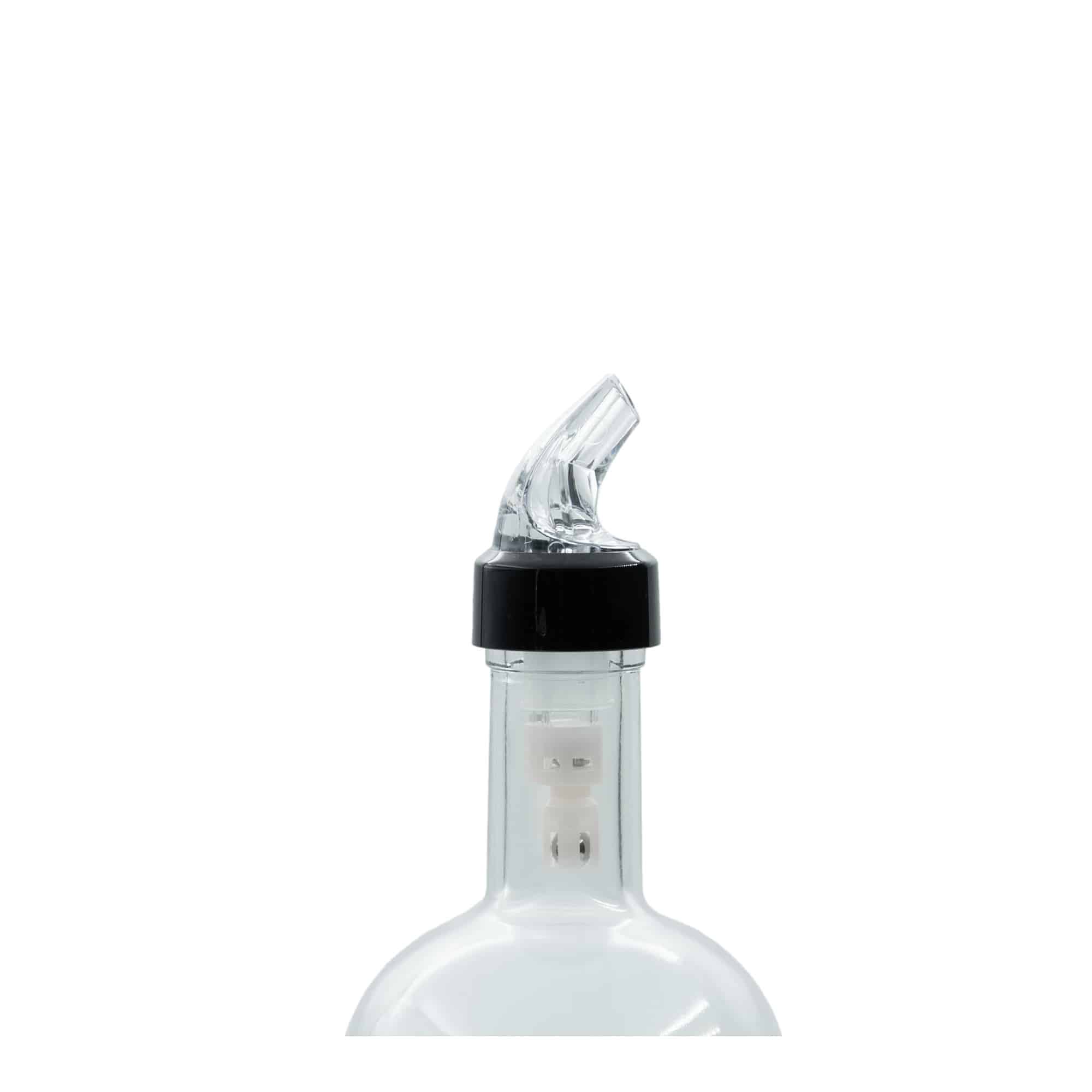 Doseerdop 'Auto Pour' 5 cl, PE-kunststof, transparant