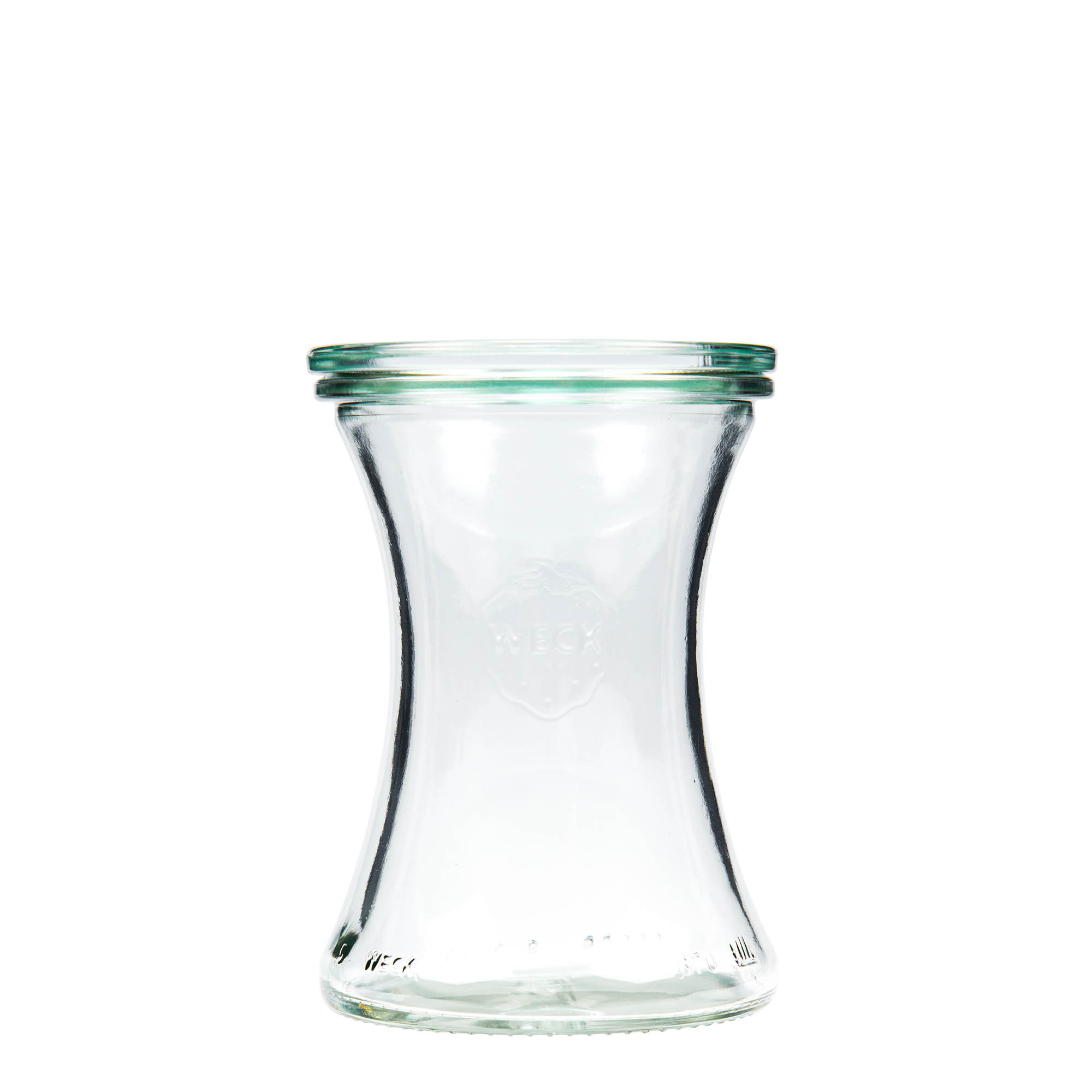 370 ml WECK-delicatessenglas, opening: ronde rand