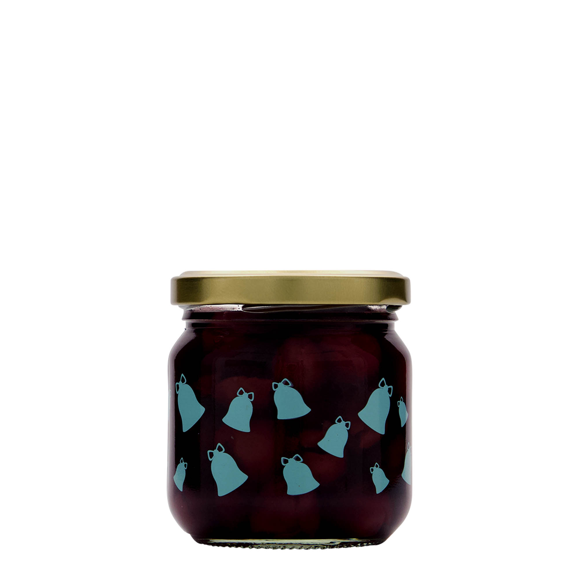 212 ml Rondglas, Motief: Kling, Belletje, Opening: Twist-Off (TO 66)