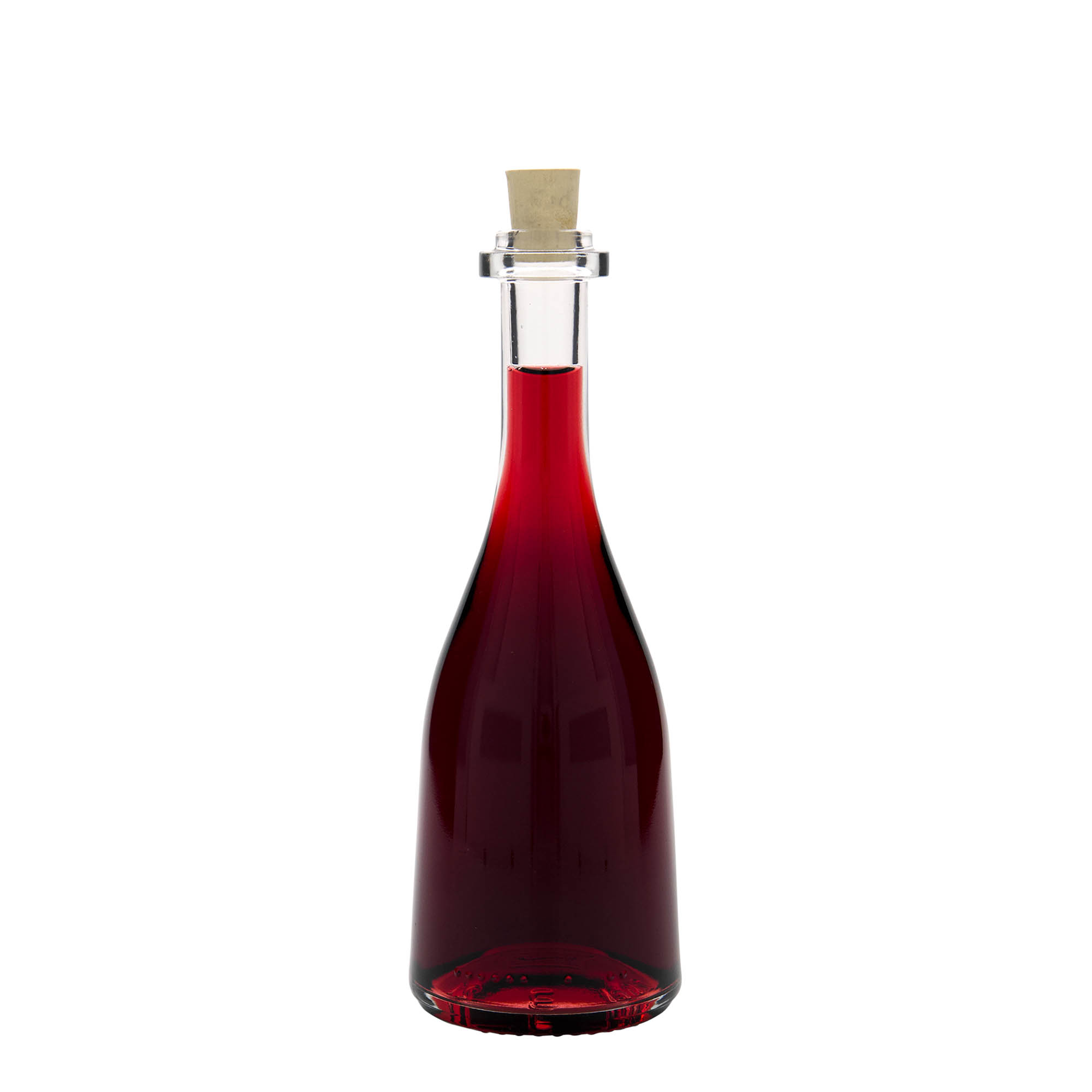 200 ml glazen fles 'Rustica', opening: kurk