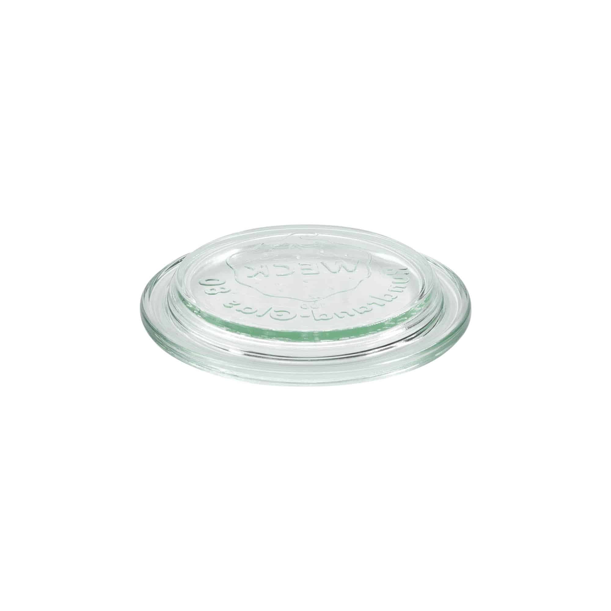 WECK-Glasdeksel Rondrand, voor opening: RR80