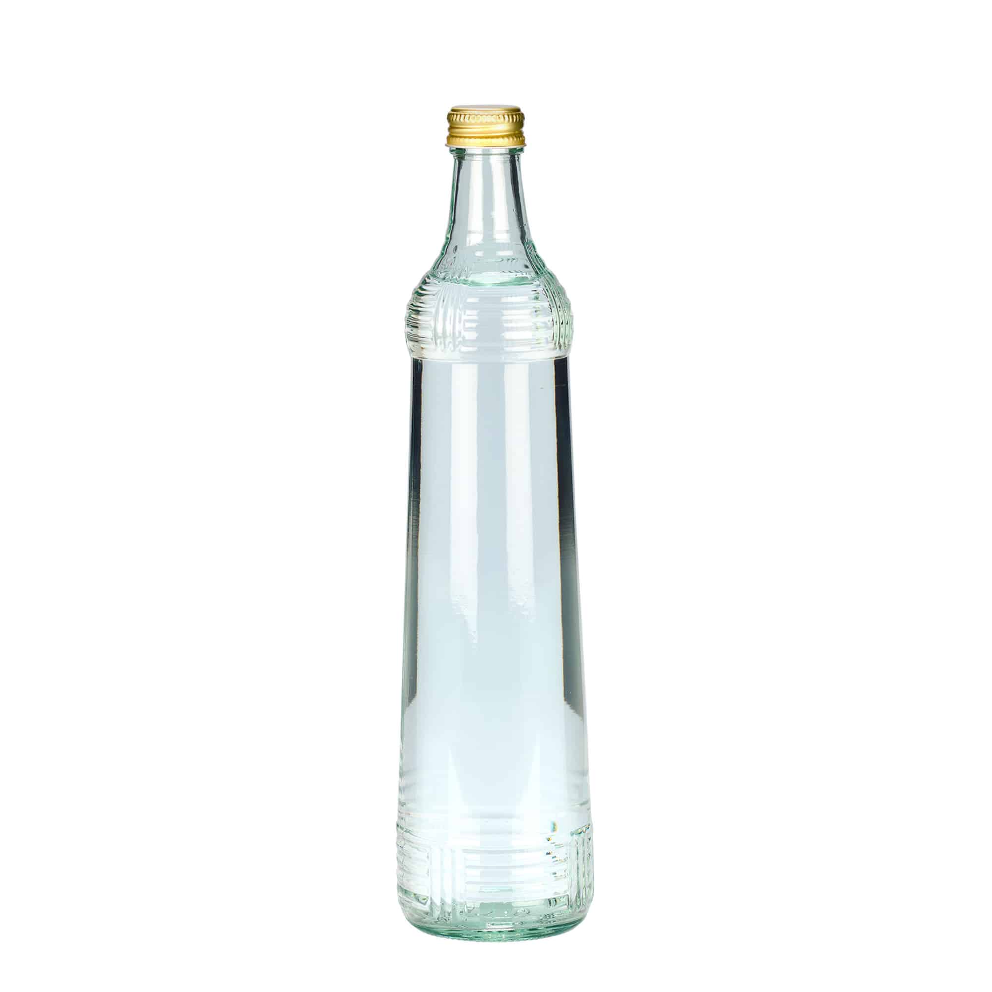 700 ml glazen fles wodka Zwiebelturm, mondstuk: PP 28