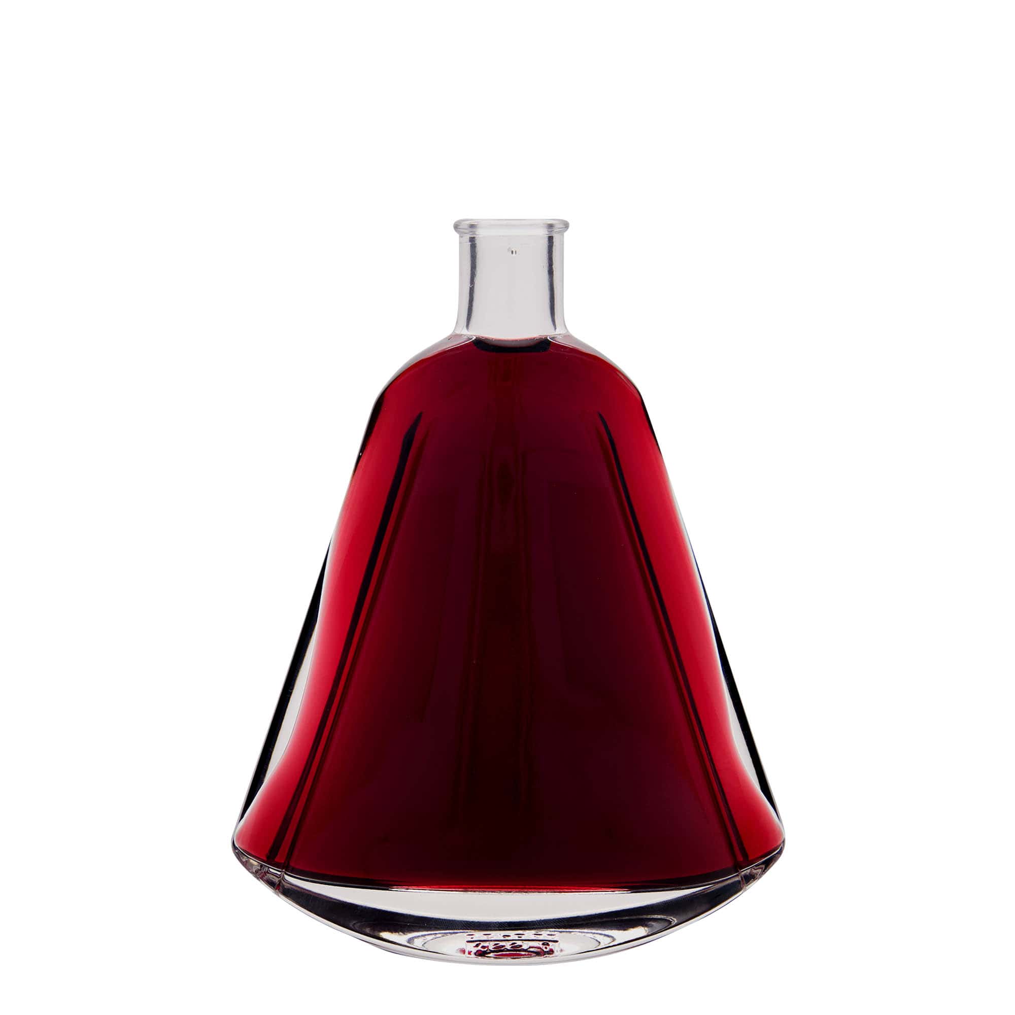 350 ml glazen fles 'Maurizio', ovaal, opening: kurk