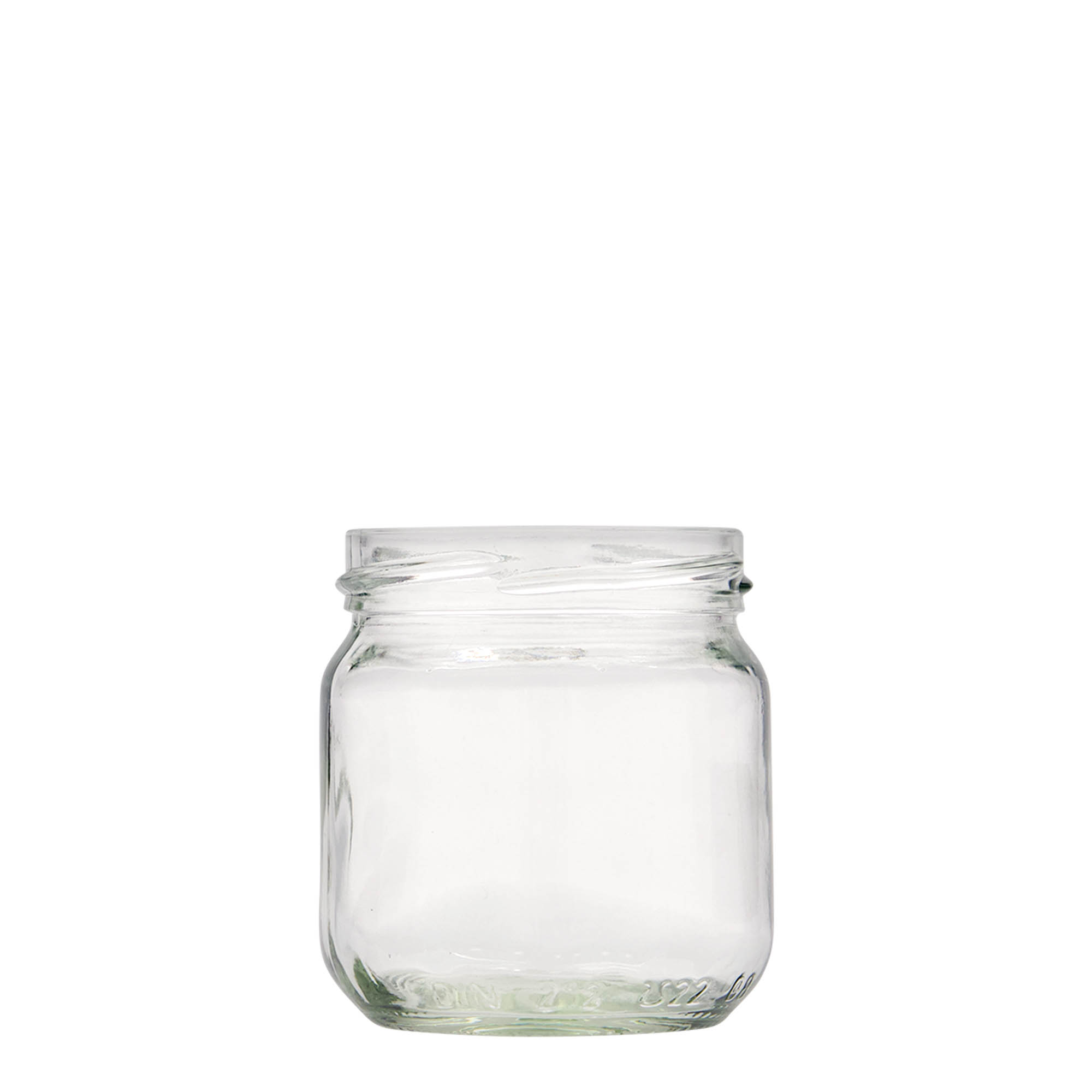 212 ml ronde glazen pot, opening: twist-off (TO 66)