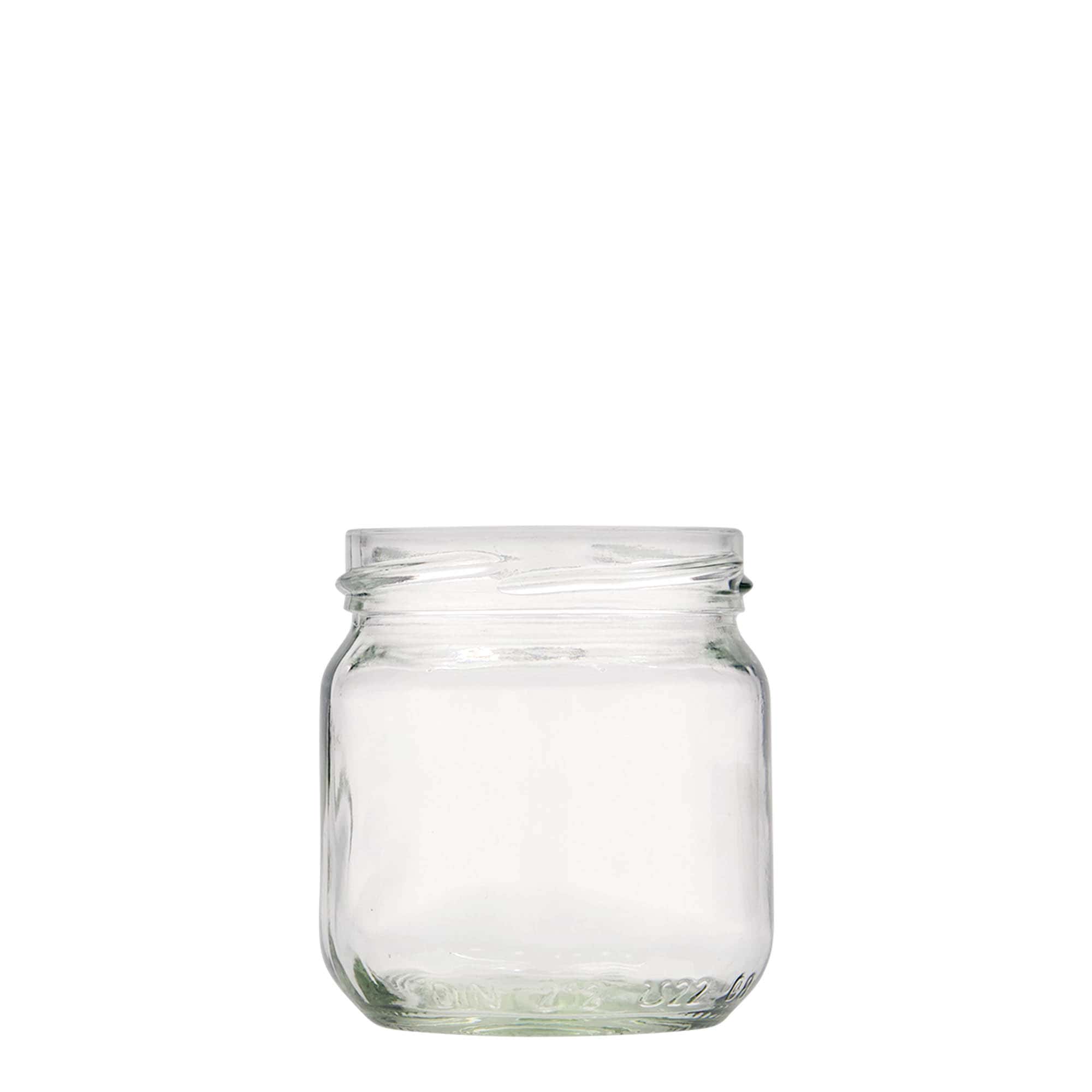 212 ml ronde glazen pot, opening: twist-off (TO 66)