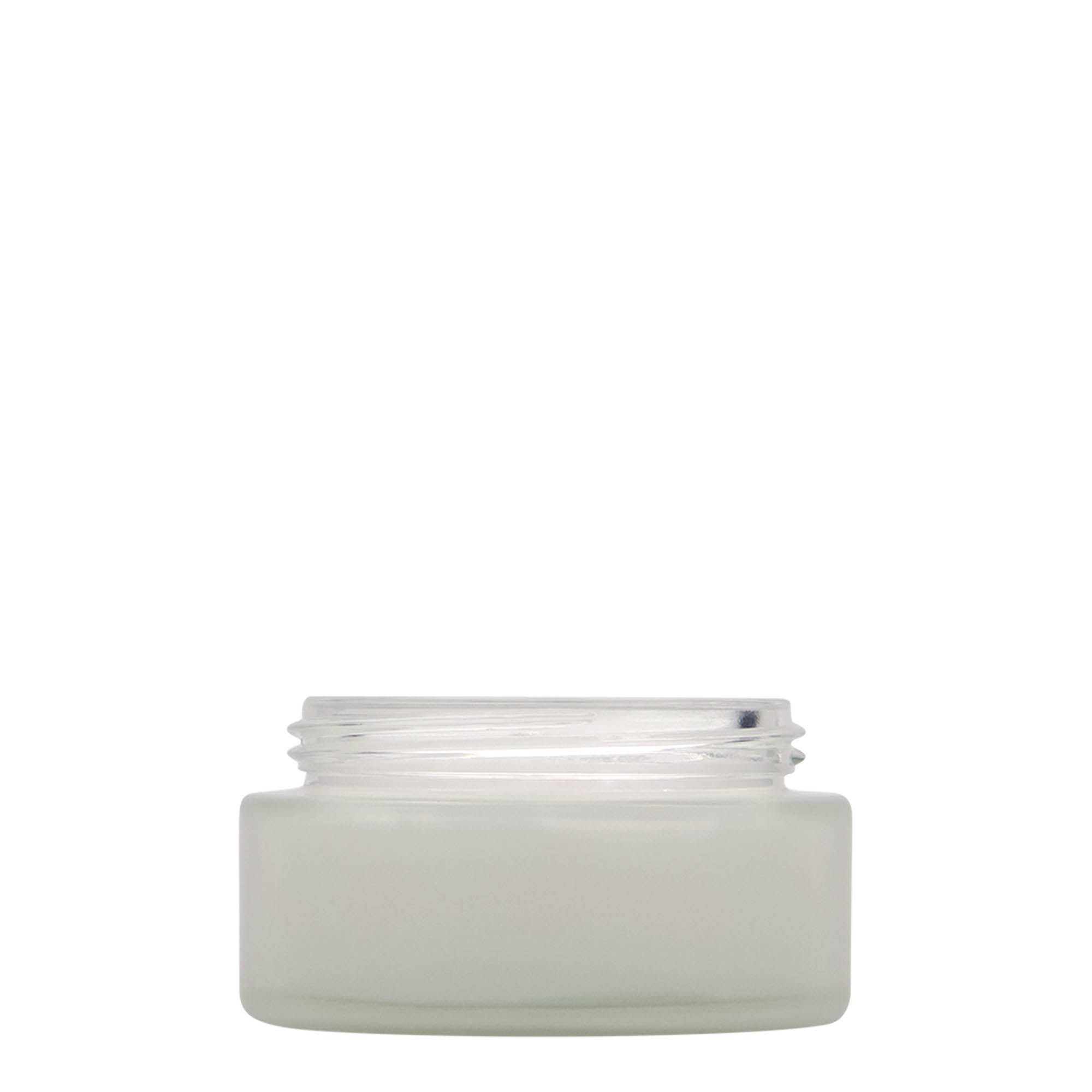 100 ml potje 'Platin Editie', glas, geëtst, opening: schroefdop