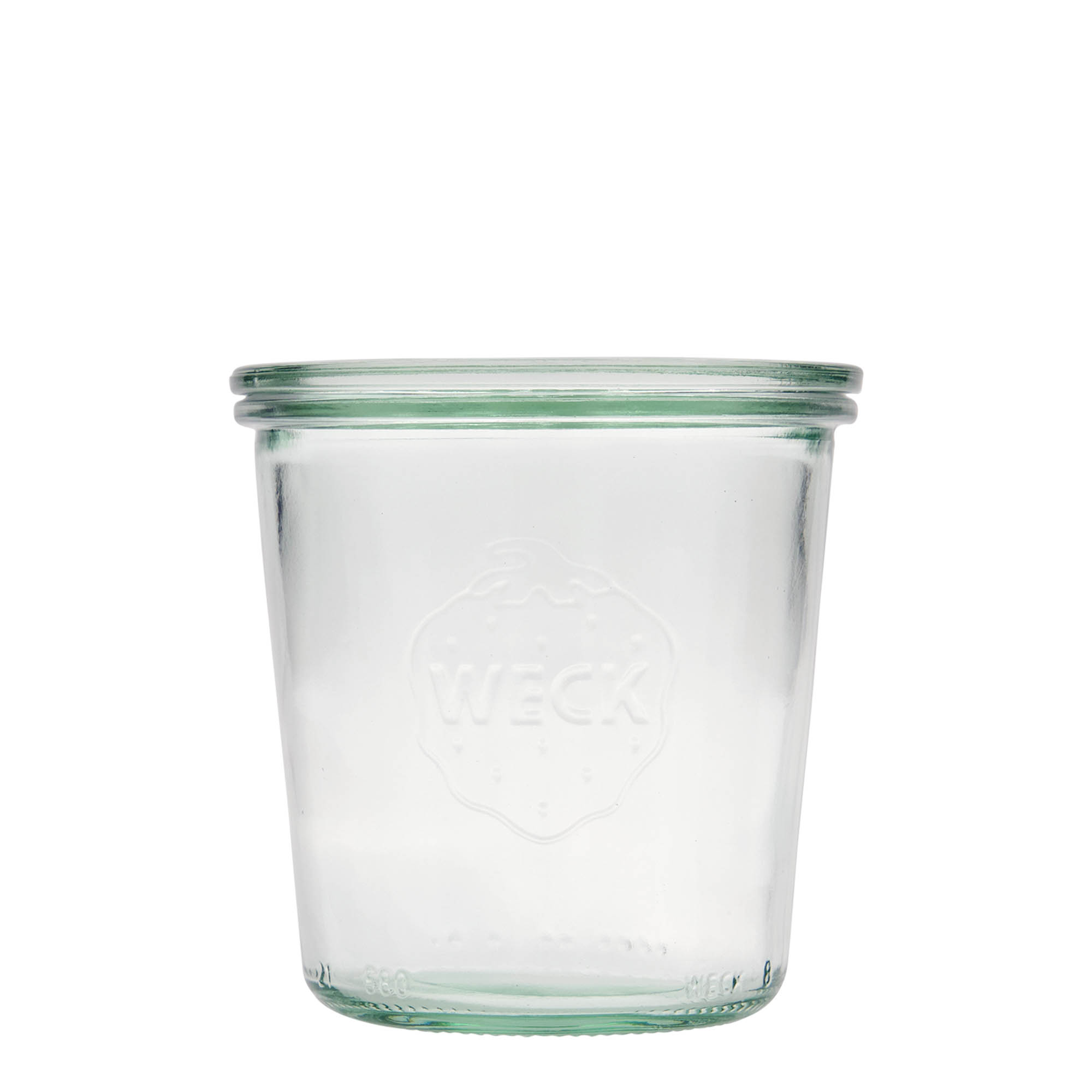 580 ml WECK-omkeerpot, opening: ronde rand 580 ml WECK-omkeerpot, opening: ronde rand