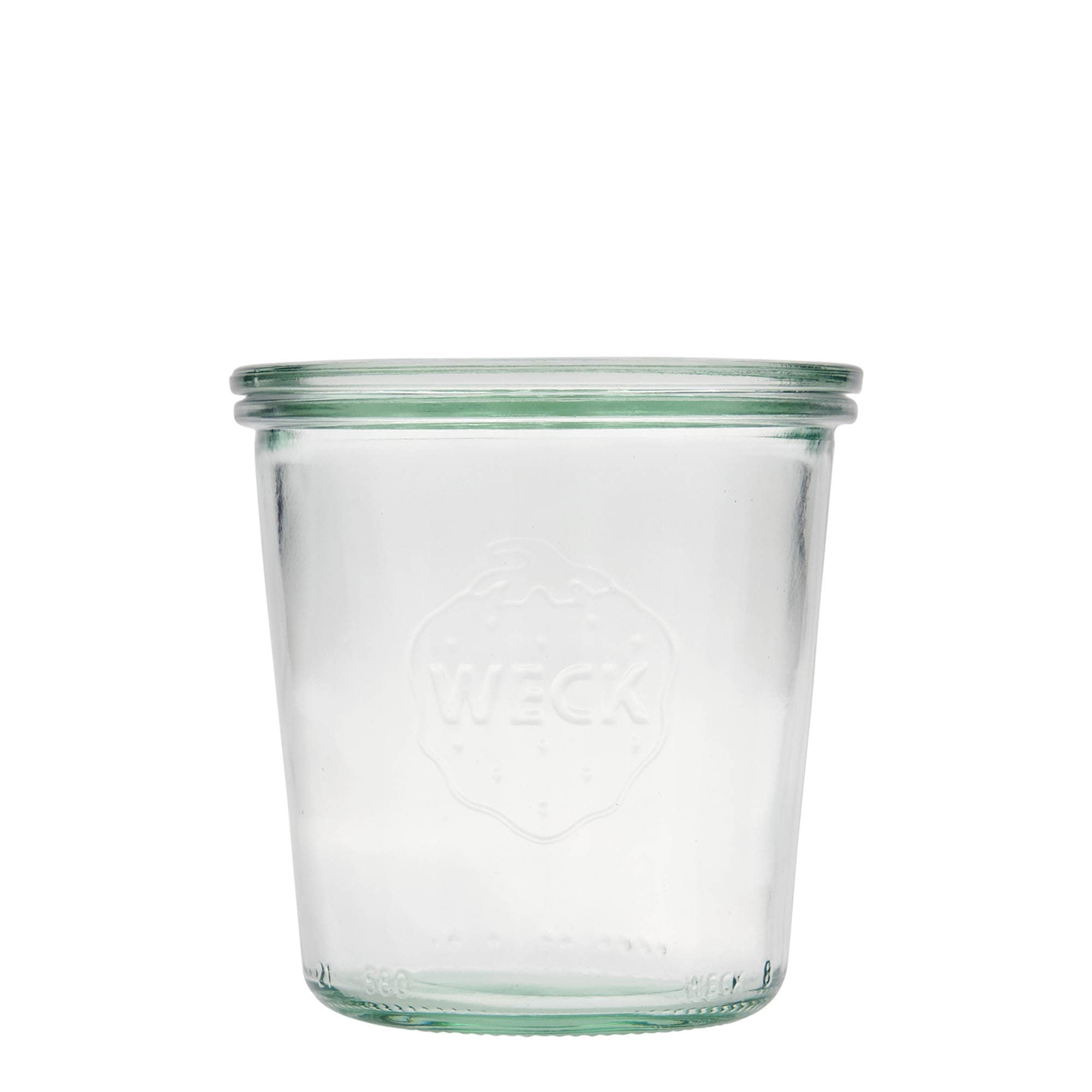 580 ml WECK-omkeerpot, opening: ronde rand