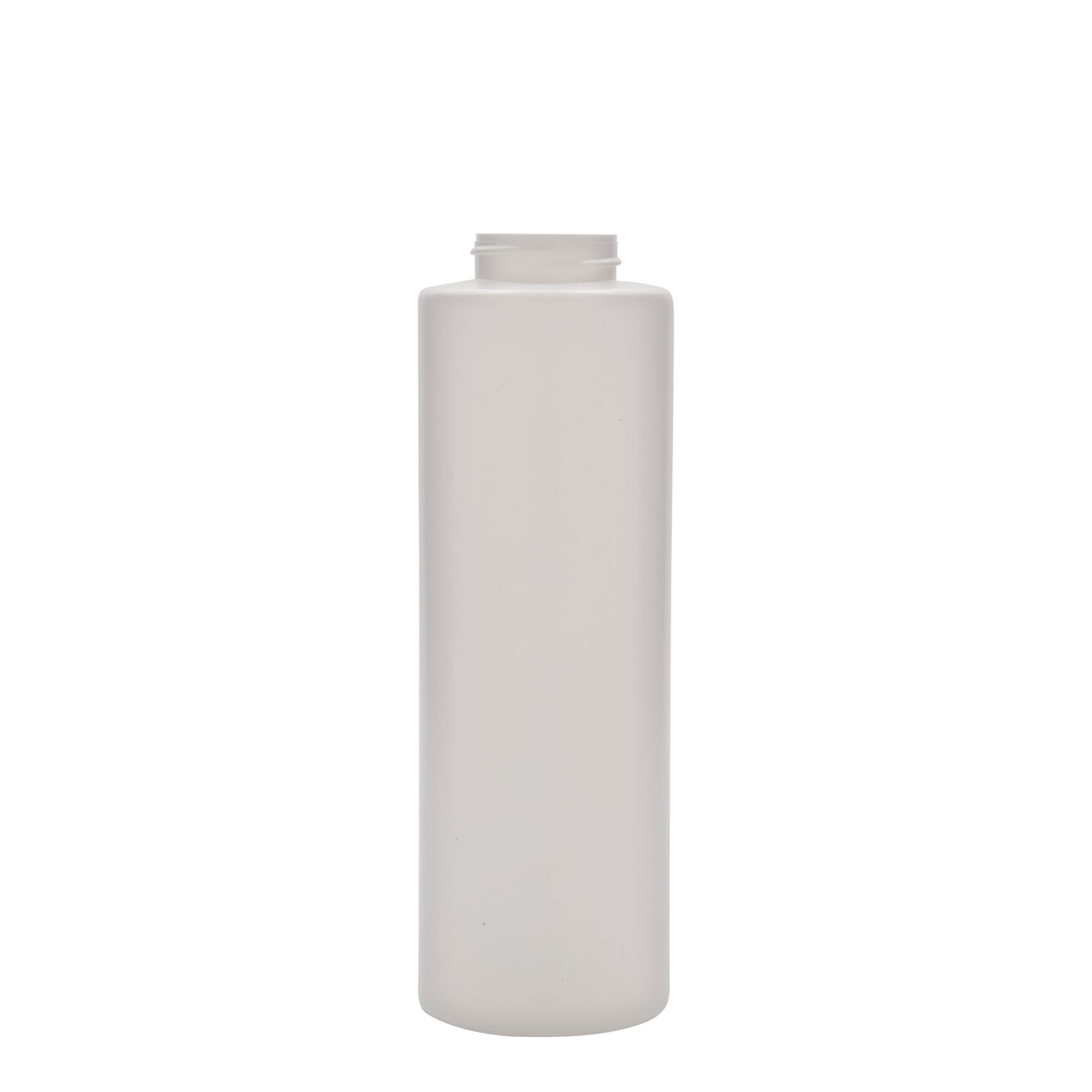 500 ml sausfles, LDPE-kunststof, wit, opening: 38/400