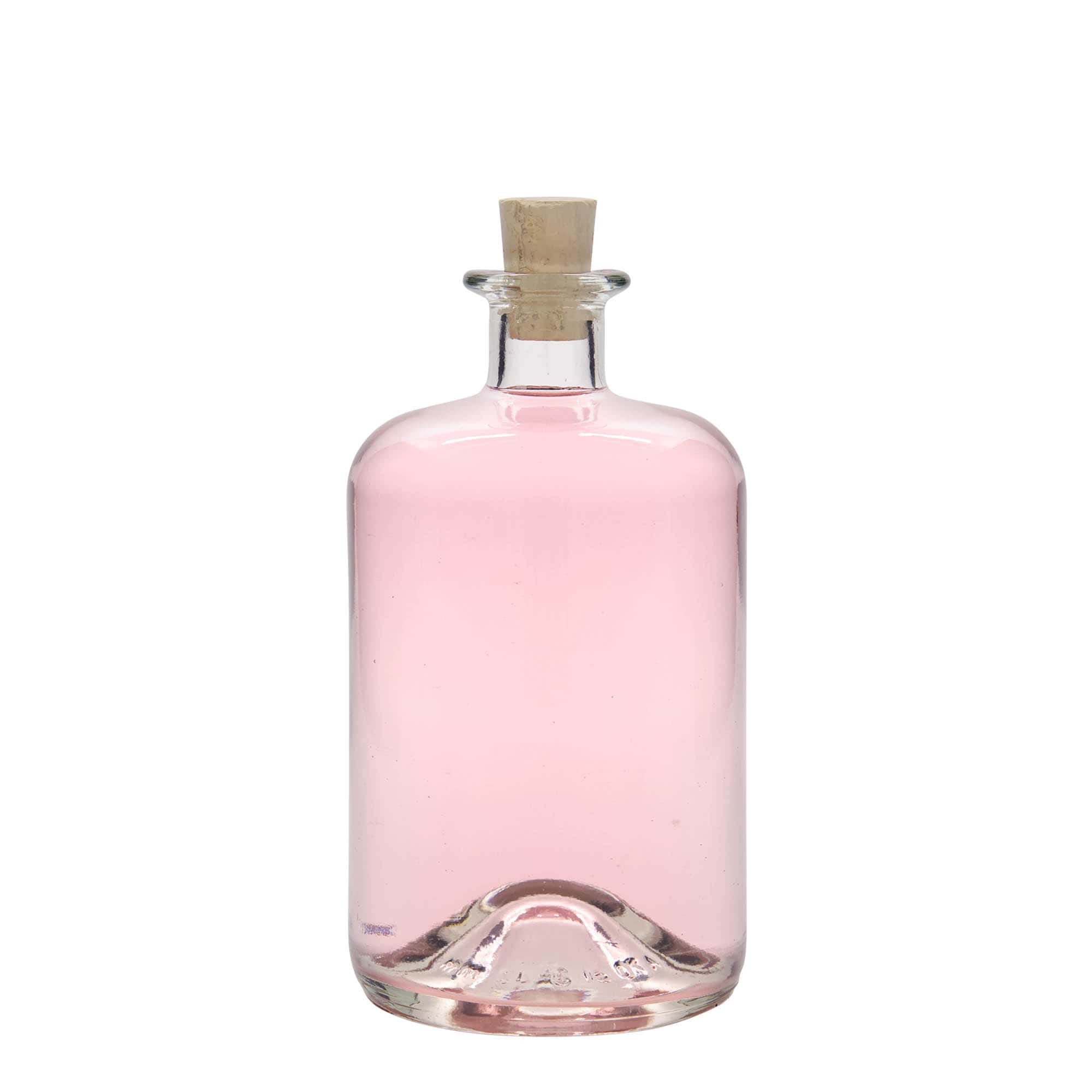 700 ml glazen fles apotheker, opening: kurk