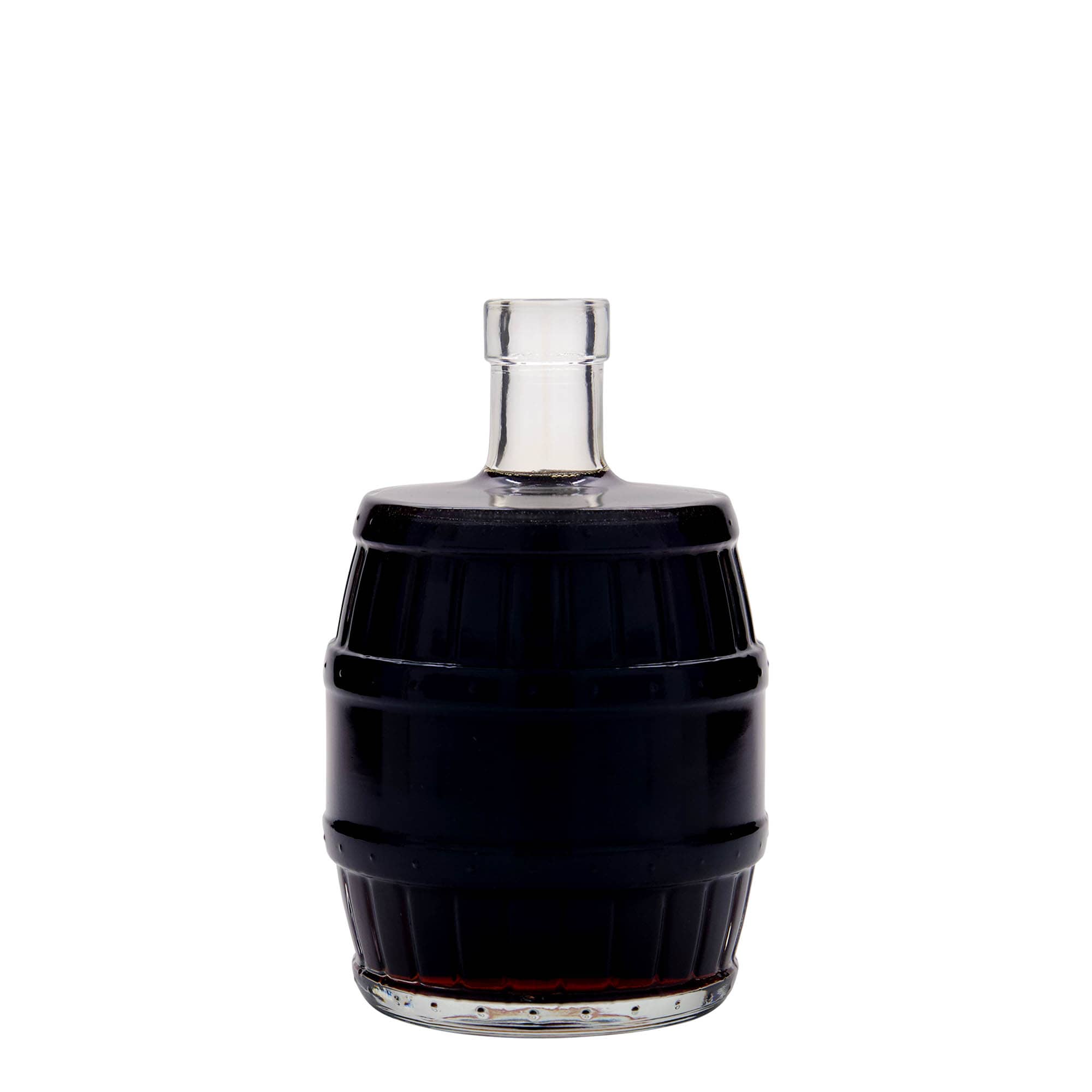 500 ml glazen fles 'vat', opening: kurk
