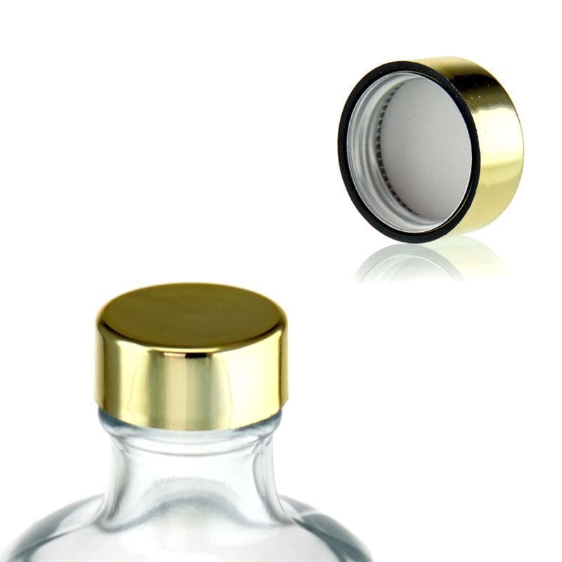 Schroefdop, ABS-kunststof, goud, voor mondstuk: GPI 28/400 Schroefdop, ABS-kunststof, goud, voor mondstuk: GPI 28/400