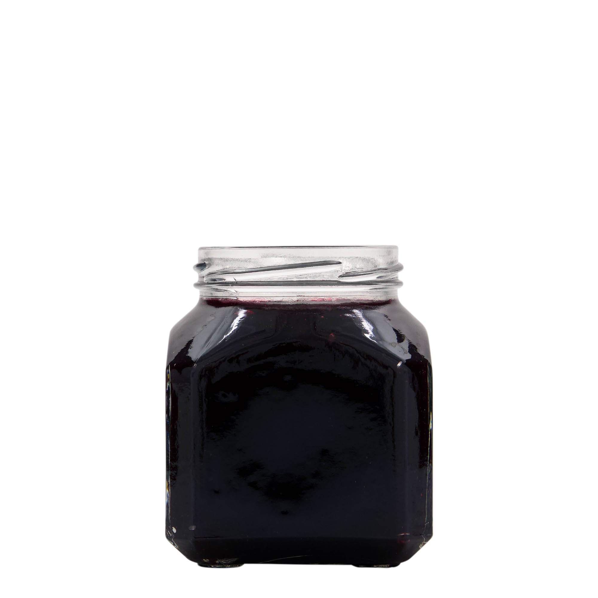 314 ml Vierkantglas 'Mailand', monding: Twist-Off (TO 63) 314 ml Vierkantglas 'Mailand', monding: Twist-Off (TO 63)