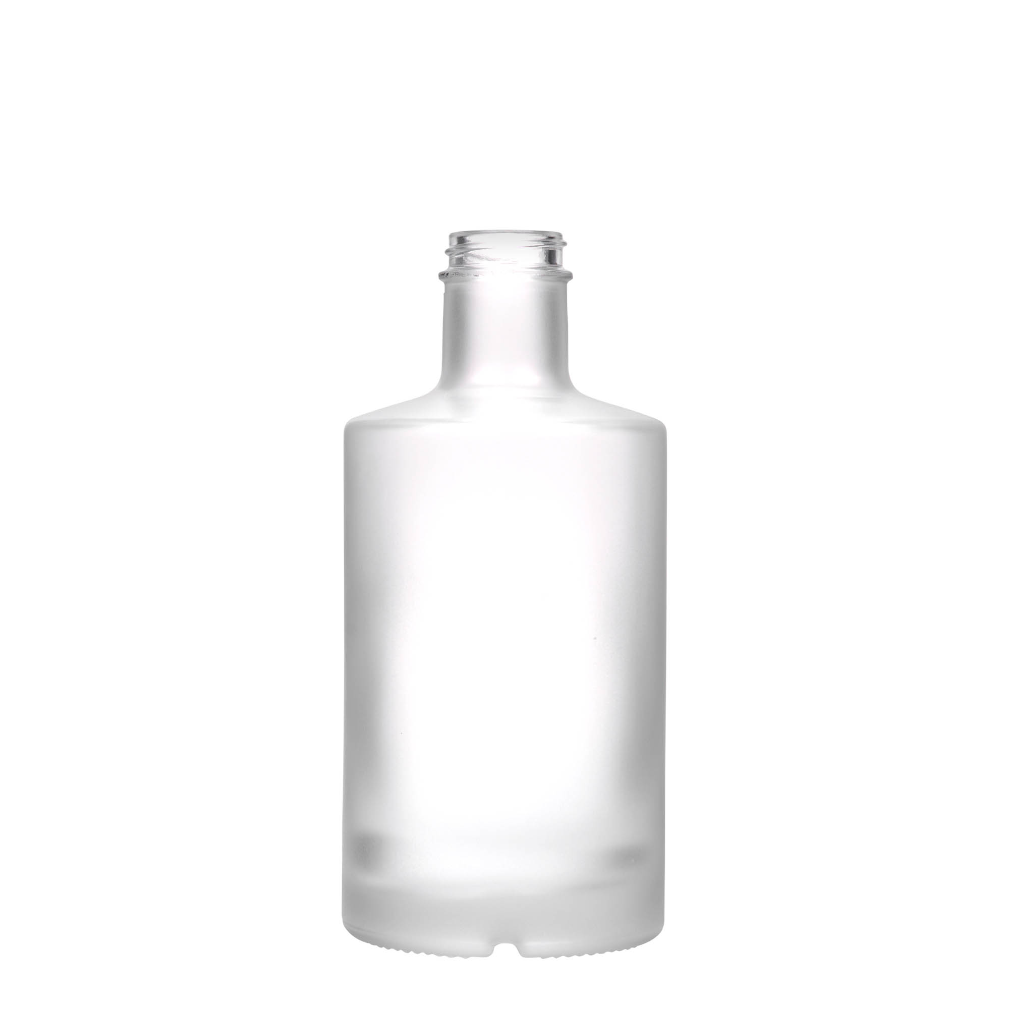 500 ml glazen fles 'Caroline', geëtst, hals: GPI 33 500 ml glazen fles 'Caroline', geëtst, hals: GPI 33