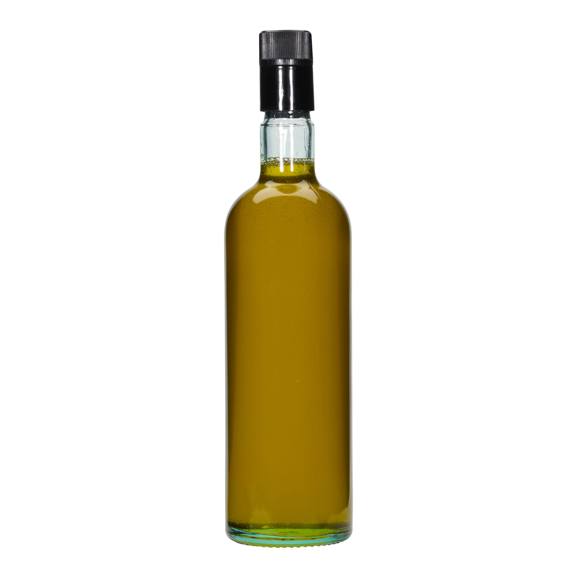 750 ml azijn-/olieflacon 'Willy New', glas, lichtgroen, mondstuk: DOP