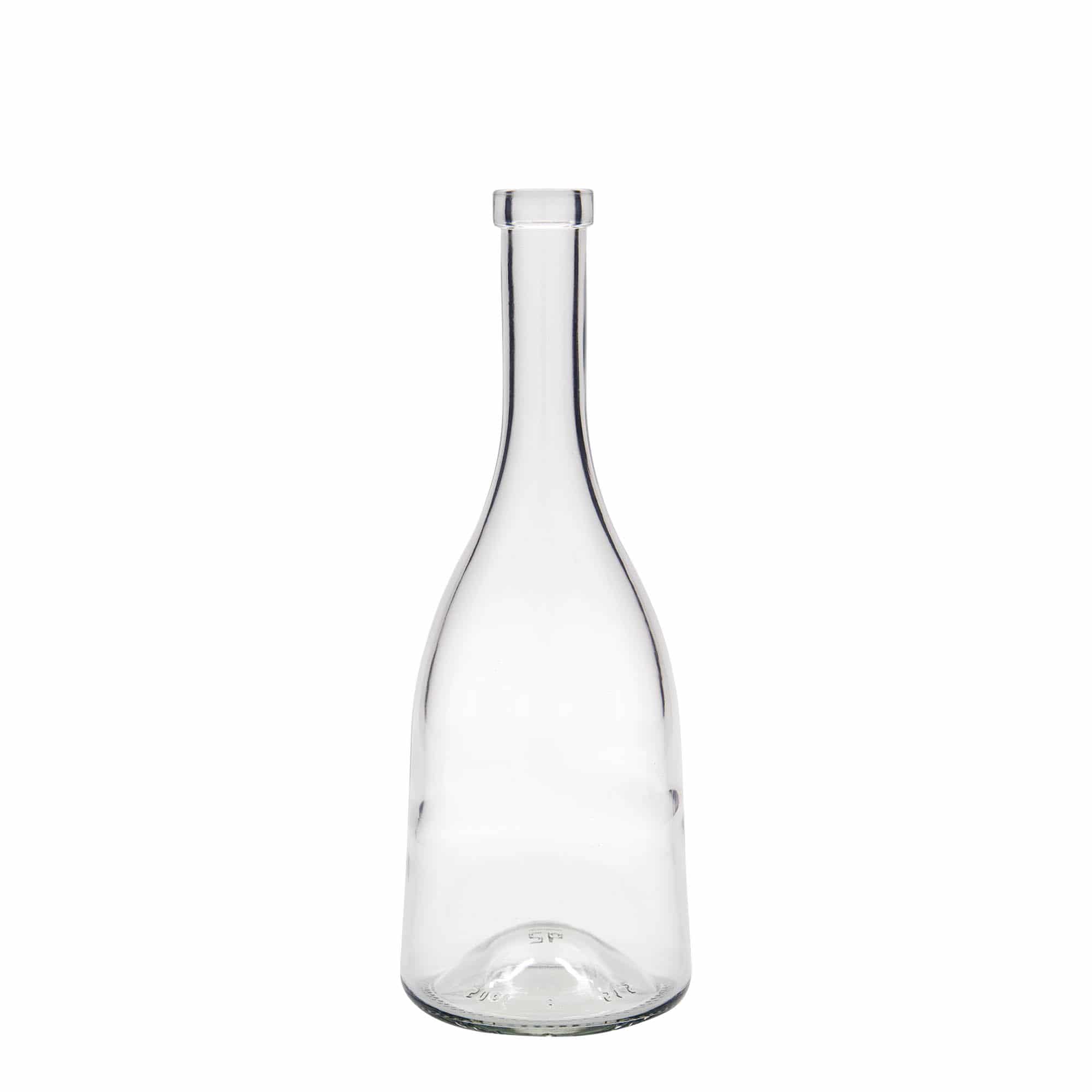 Glazen fles 'Rustica speciale', 500 ml, monding: kurk