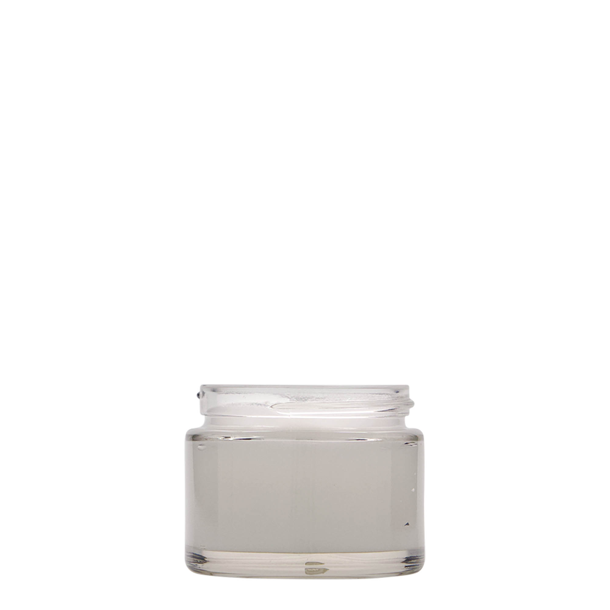 50 ml potje 'Beauty', glas, opening: schroefdop