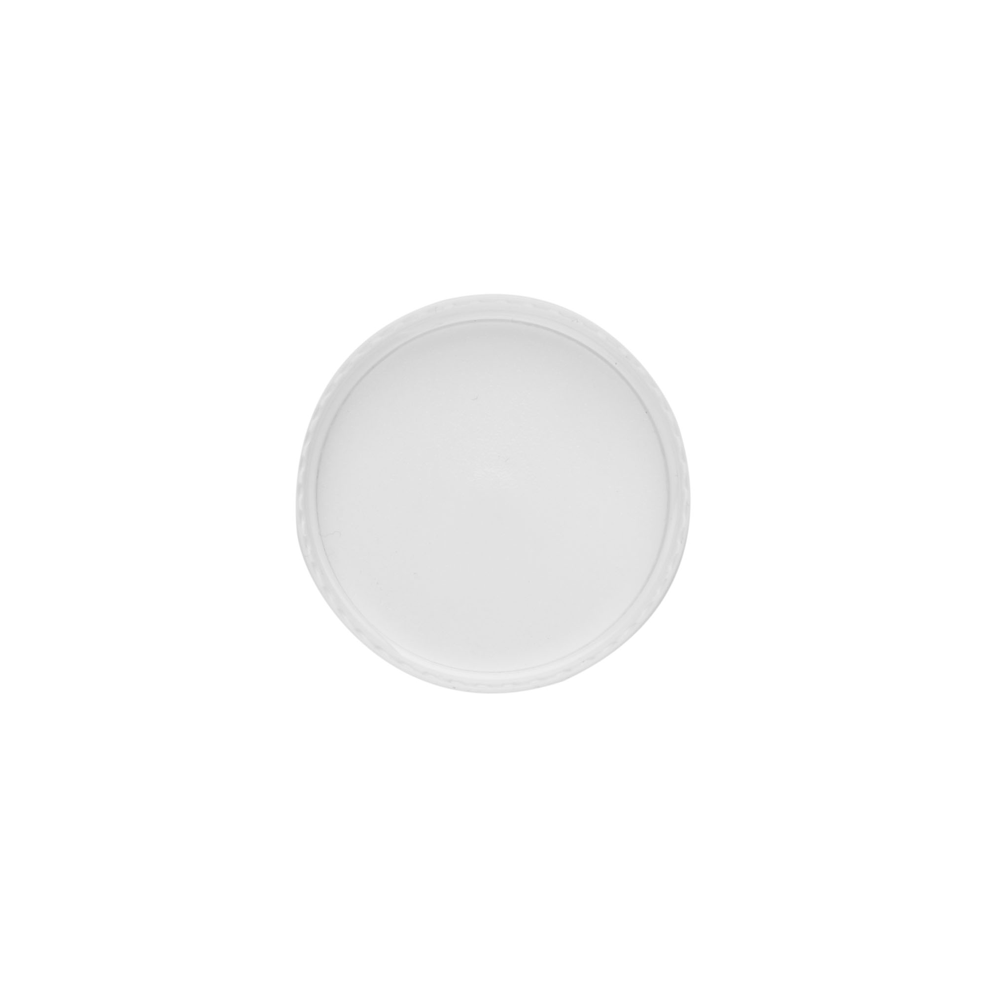 Schroefdop voor 10 ml 'Antonella', PP-kunststof, wit Schroefdop voor 10 ml 'Antonella', PP-kunststof, wit