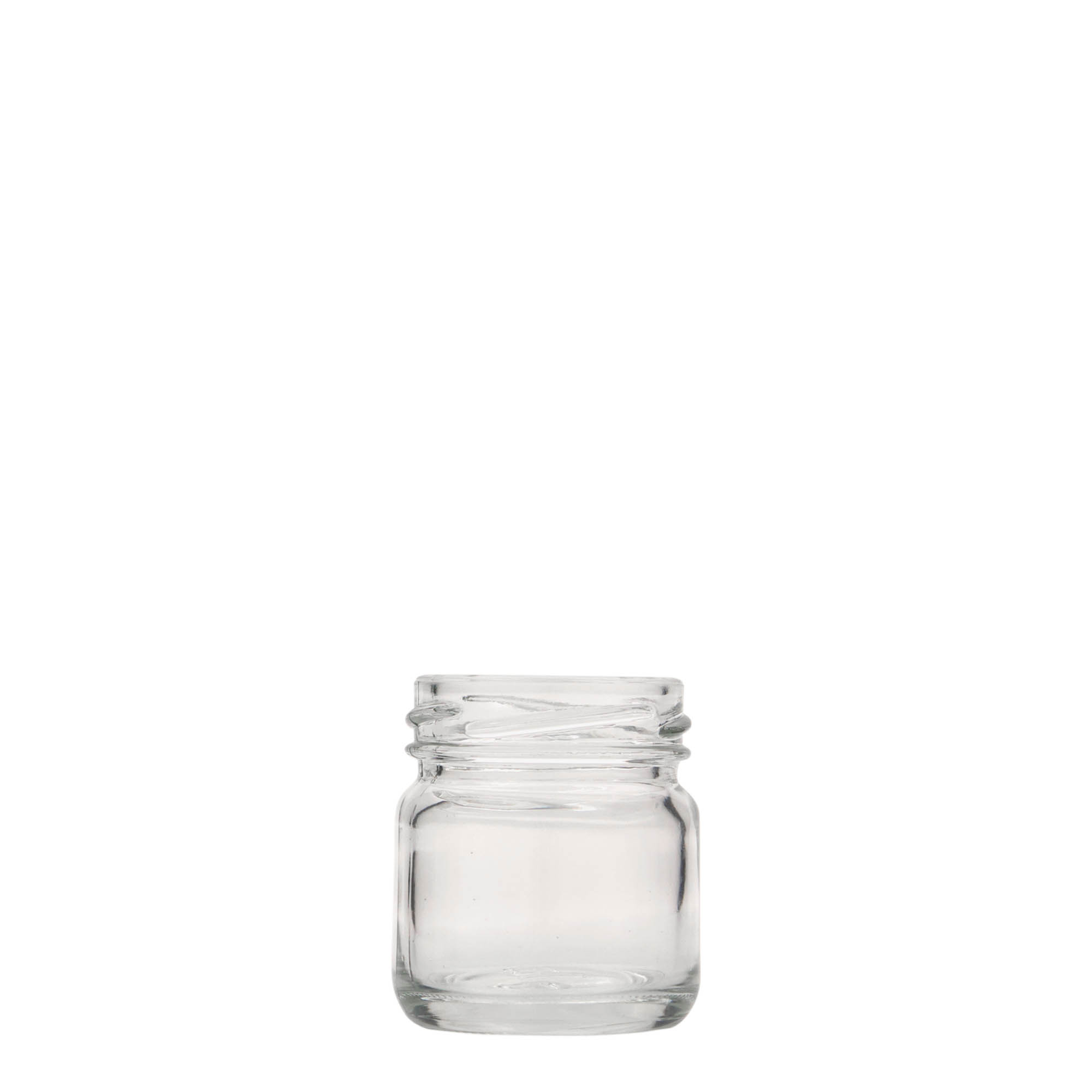 40 ml rond glas, opening: Twist-Off (TO 43) 40 ml rond glas, opening: Twist-Off (TO 43)