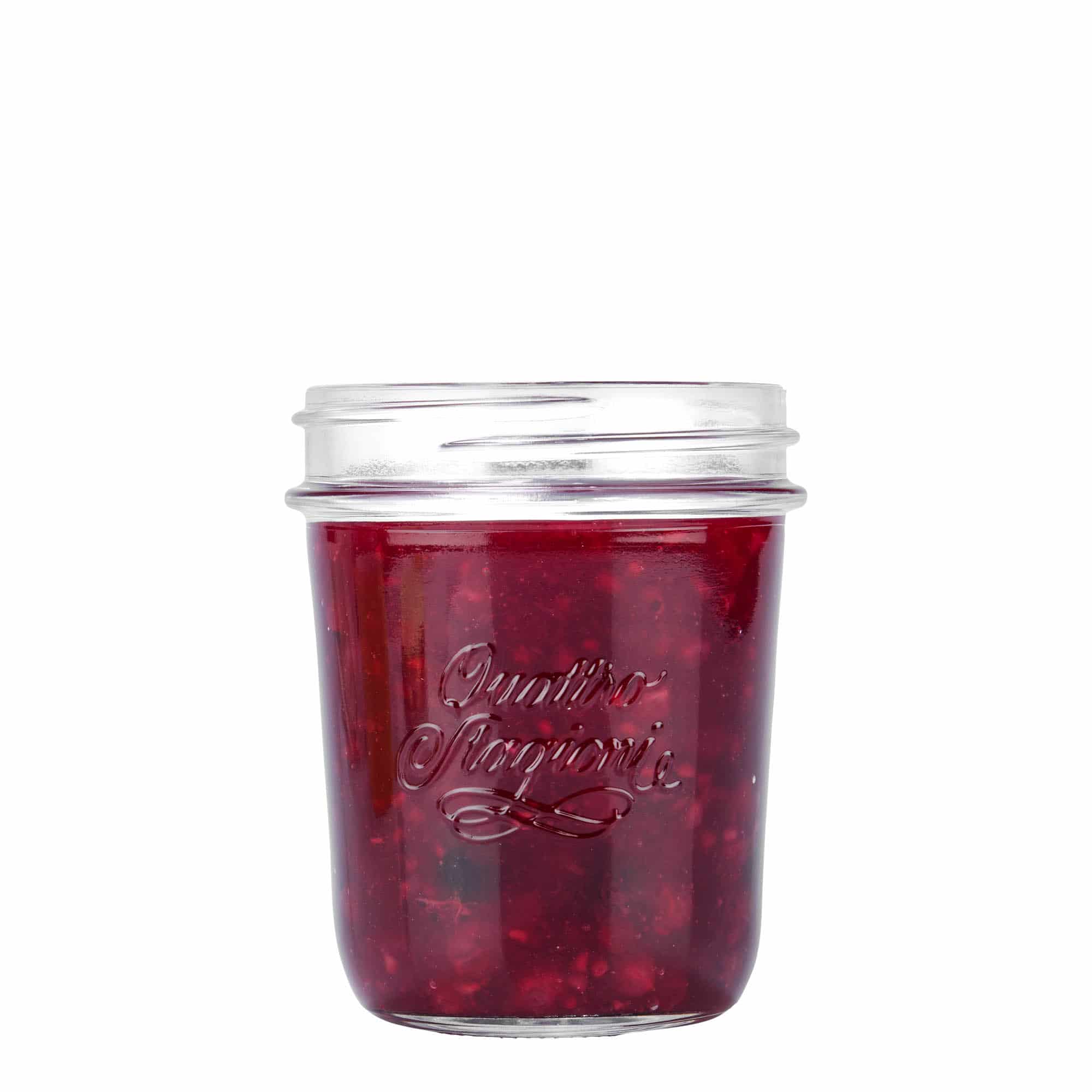 320 ml omvalpot 'Quattro Stagioni', opening: schroefdop