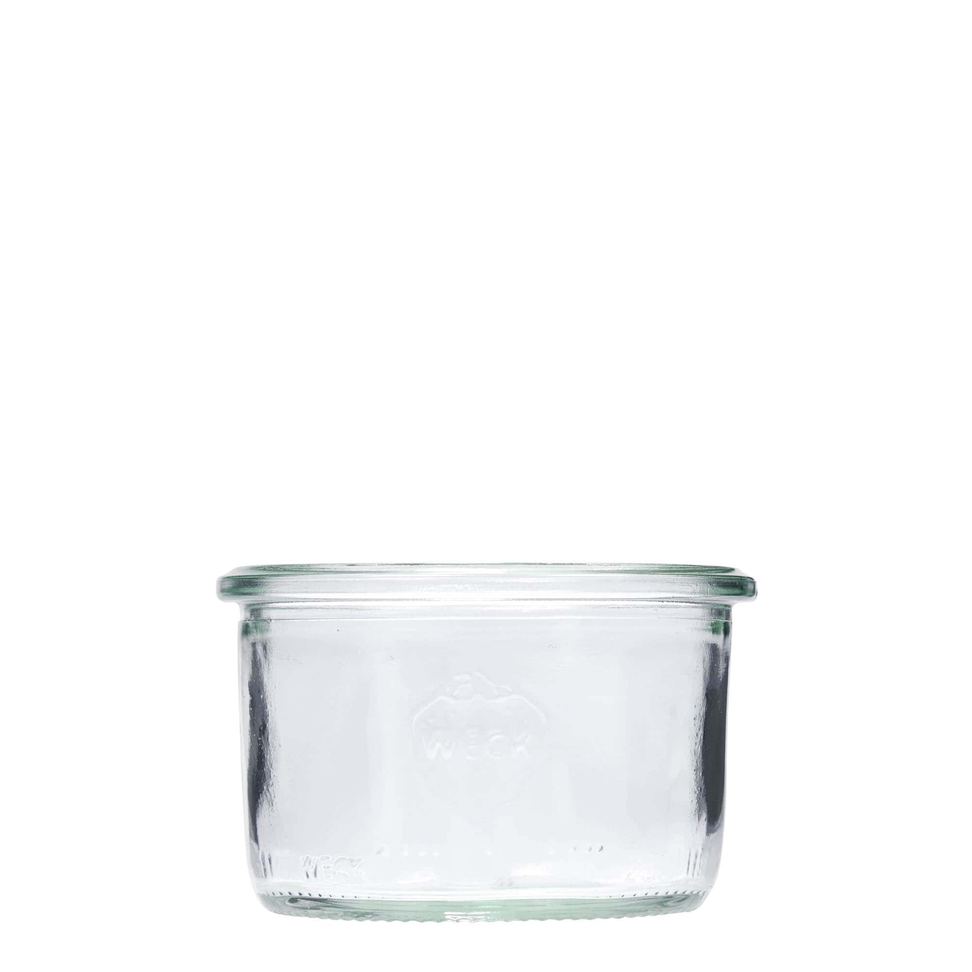 12x 200 ml WECK-stortglas met glazen deksel RR 80