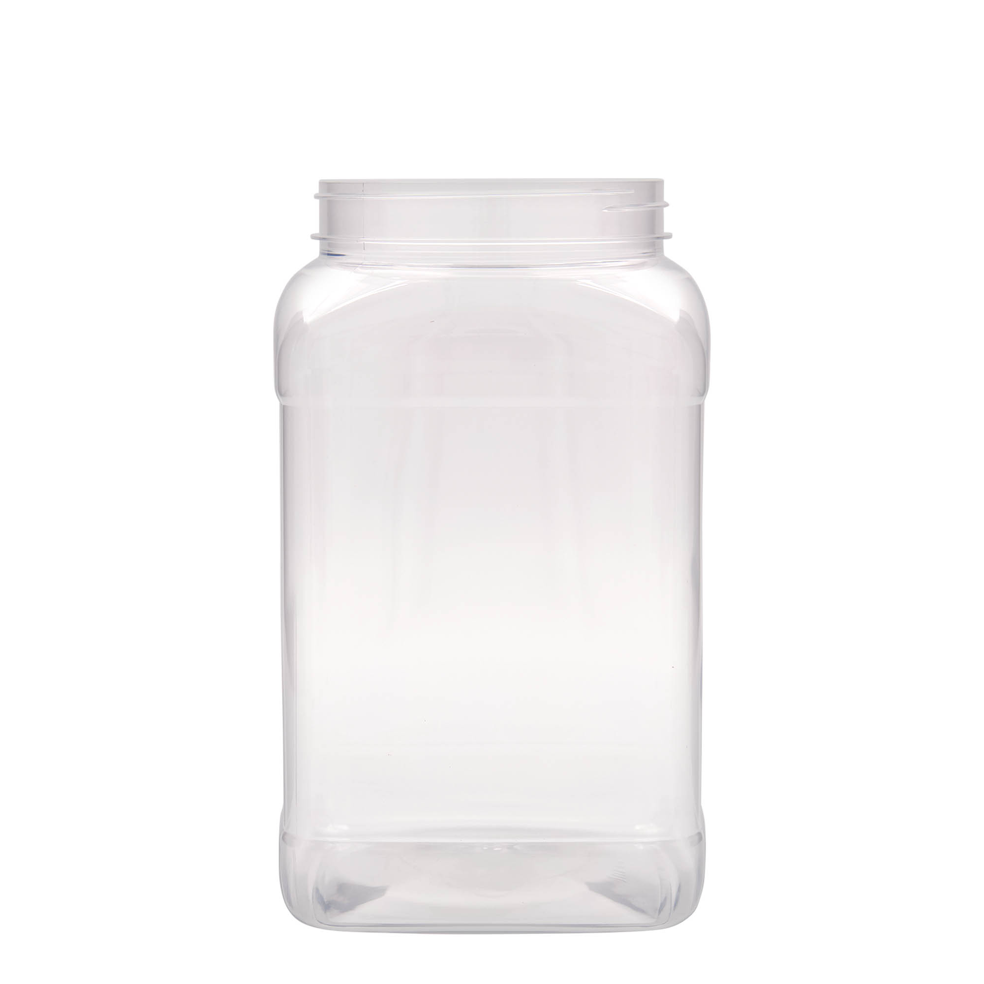 3.000 ml PET-bus 'Dana', vierkant, kunststof, opening: 110/400