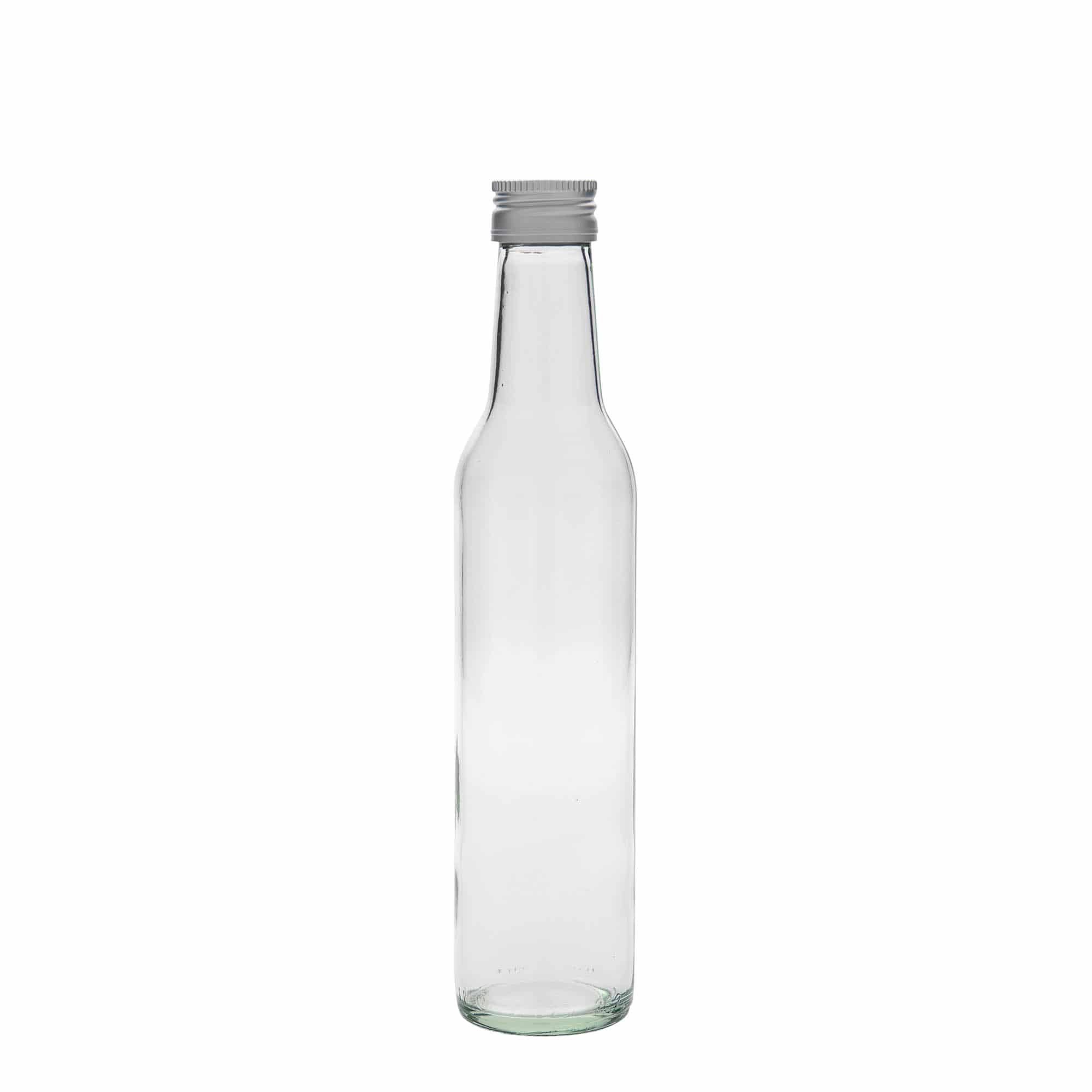 Glazen fles 'Cilindrica', 250 ml, monding: PP 28