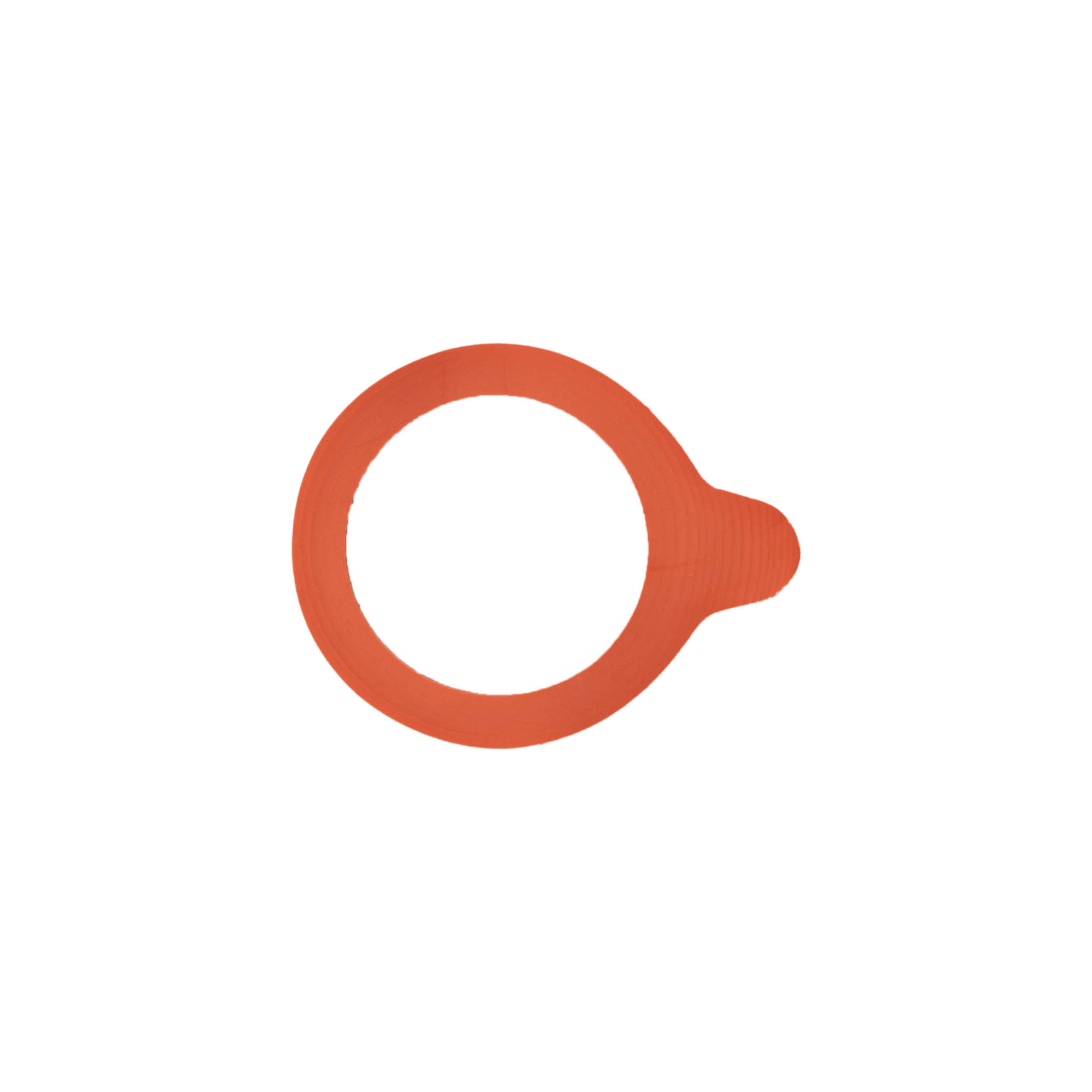 WECK-inmaakring RR40, rood, monding: ronde rand WECK-inmaakring RR40, rood, monding: ronde rand