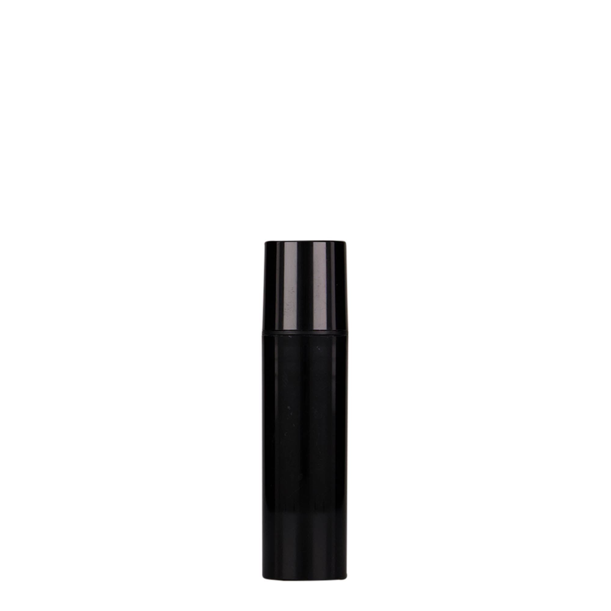 10 ml Airless Dispenser 'Nano', PP-kunststof, zwart