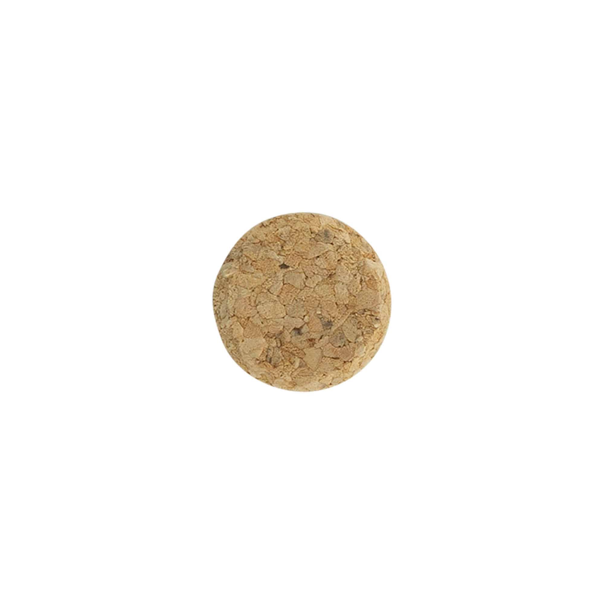 Wijnkurken 22,5 mm, natuurkurk, beige, voor opening: kurk