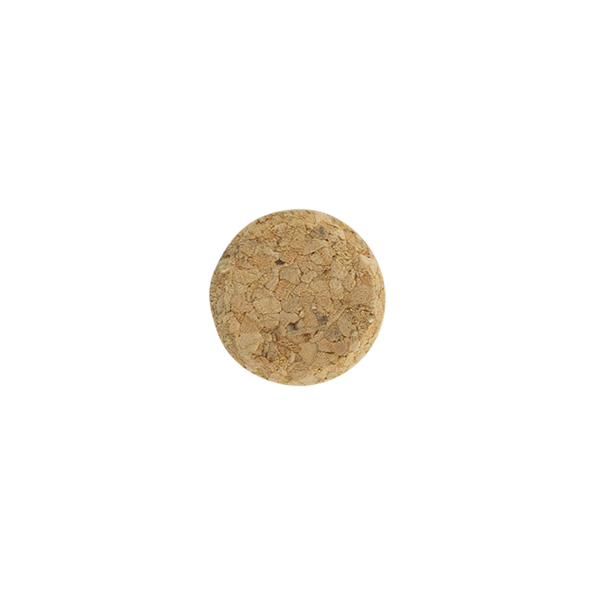 Wijnkurken 22,5 mm, perskurk, beige, voor opening: kurk
