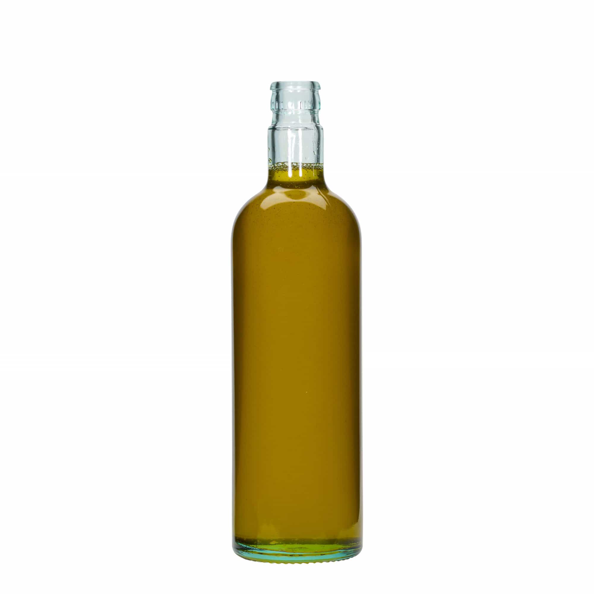 750 ml azijn-/olieflacon 'Willy New', glas, lichtgroen, mondstuk: DOP