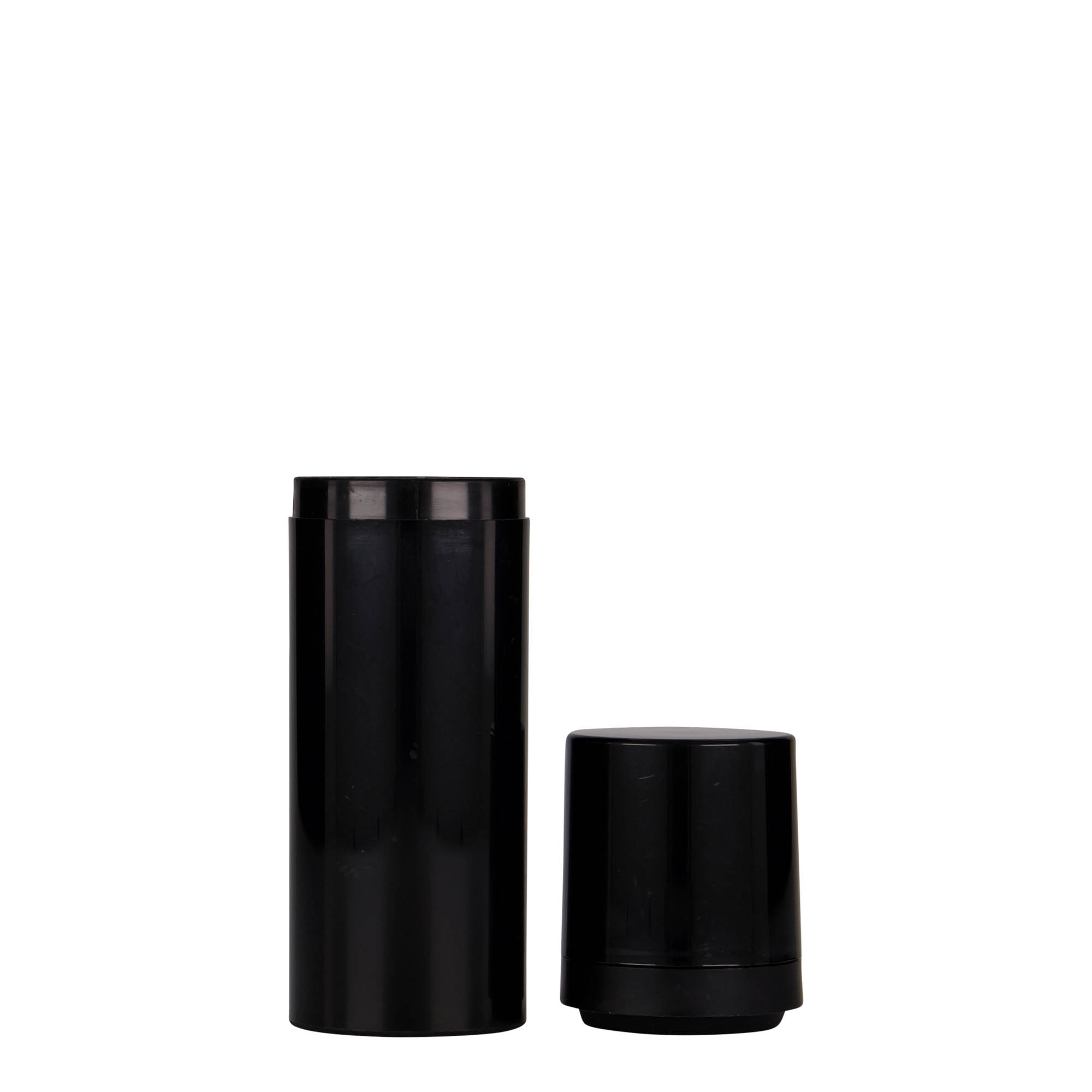 50 ml Airless Dispenser 'Mezzo', PP-kunststof, zwart