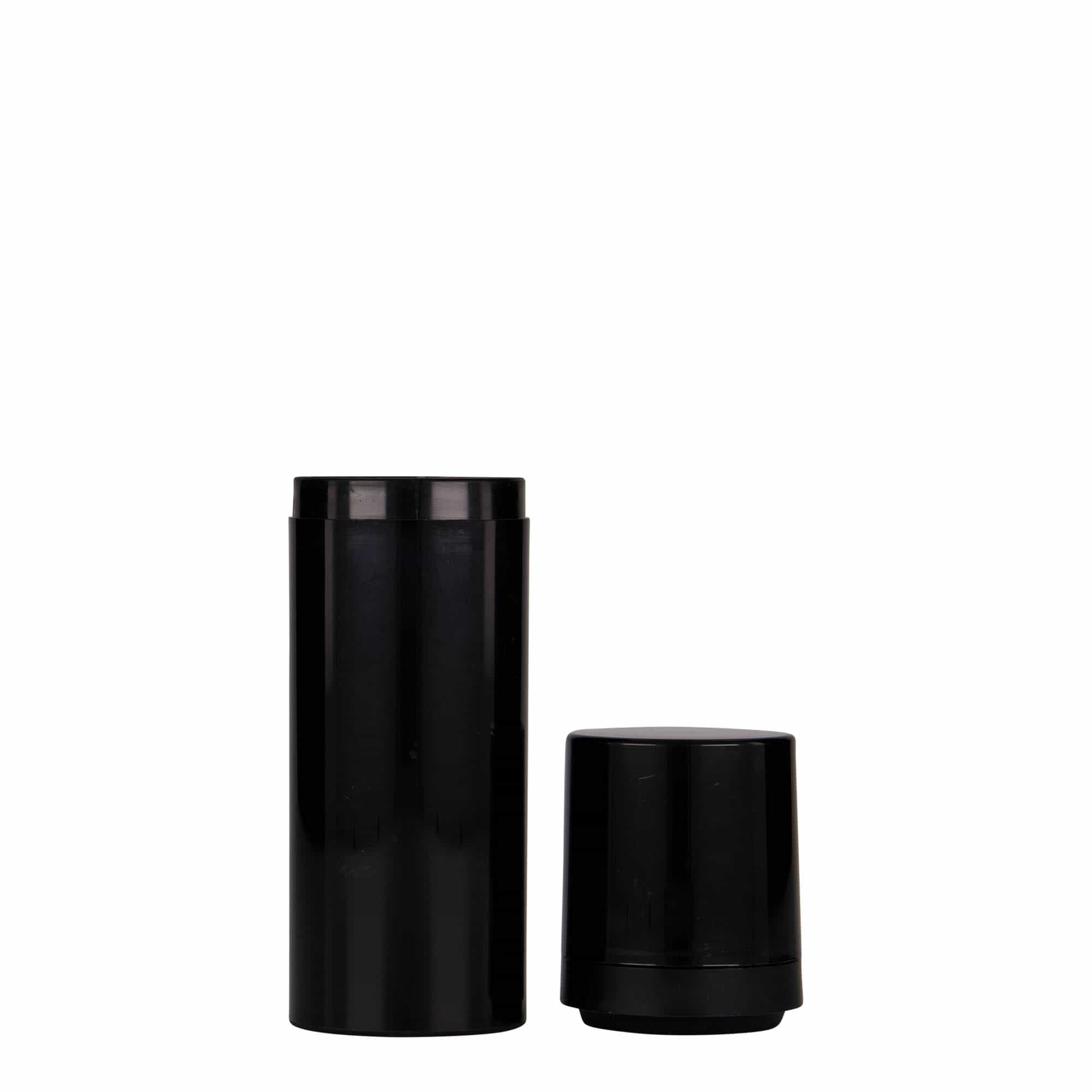 50 ml Airless Dispenser 'Mezzo', PP-kunststof, zwart
