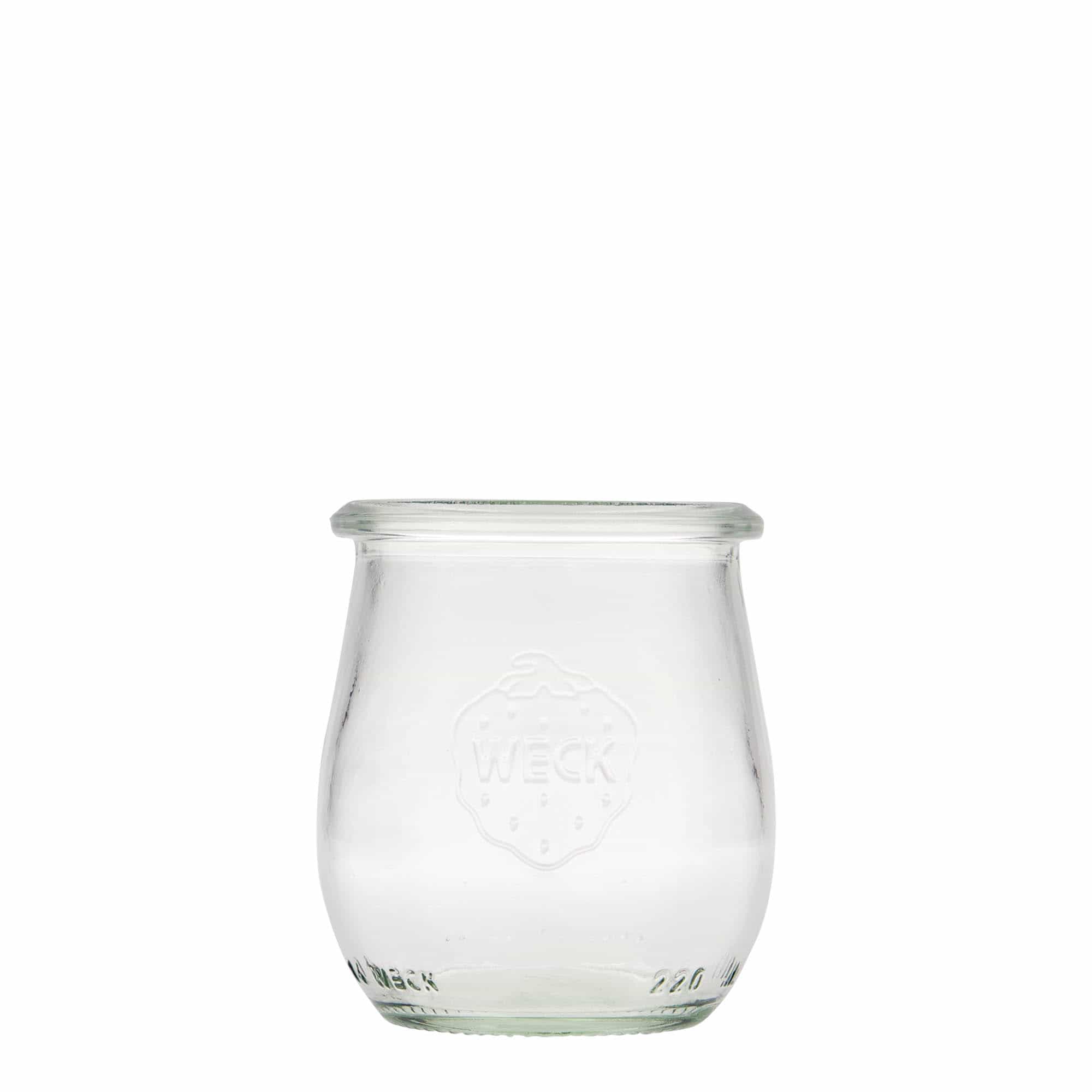 WECK-tulppot, 220 ml, monding: ronde rand