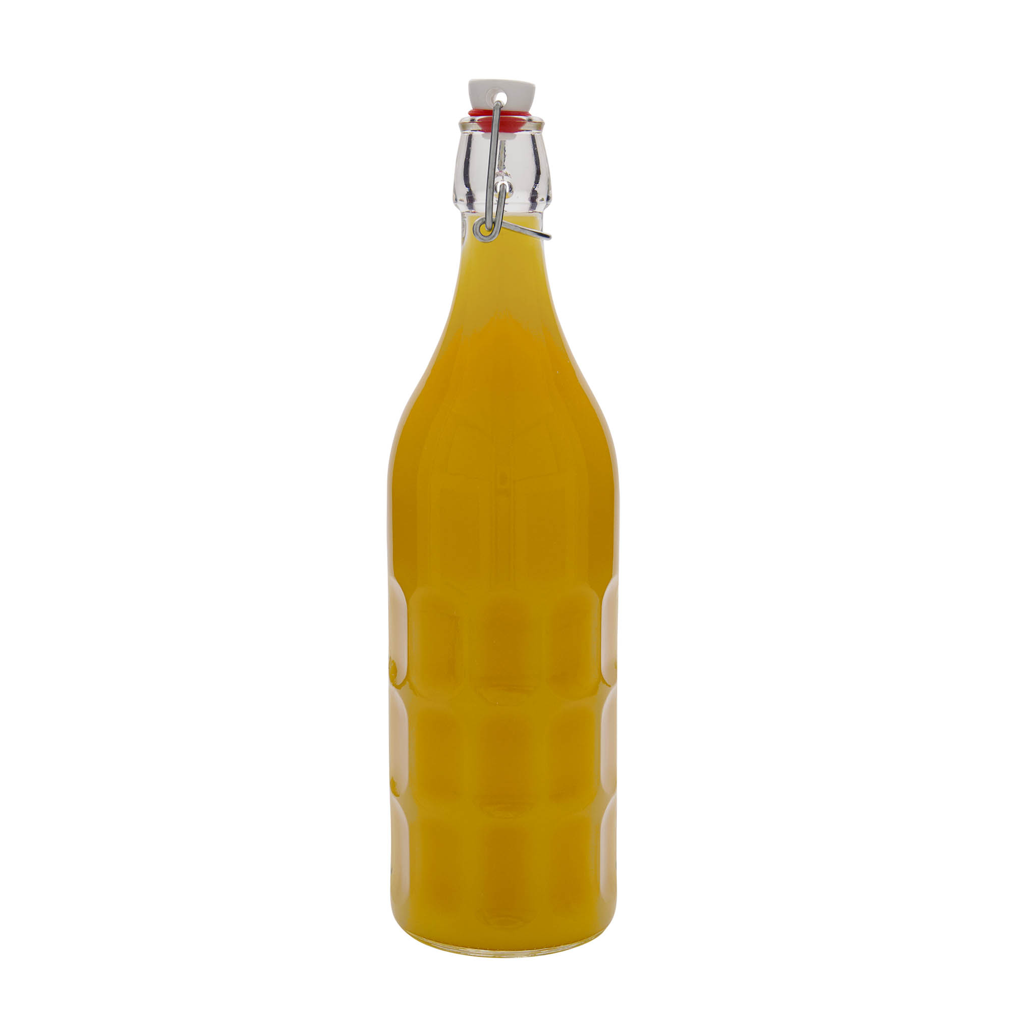 1.000 ml glazen fles Moresca, opening: beugelsluiting