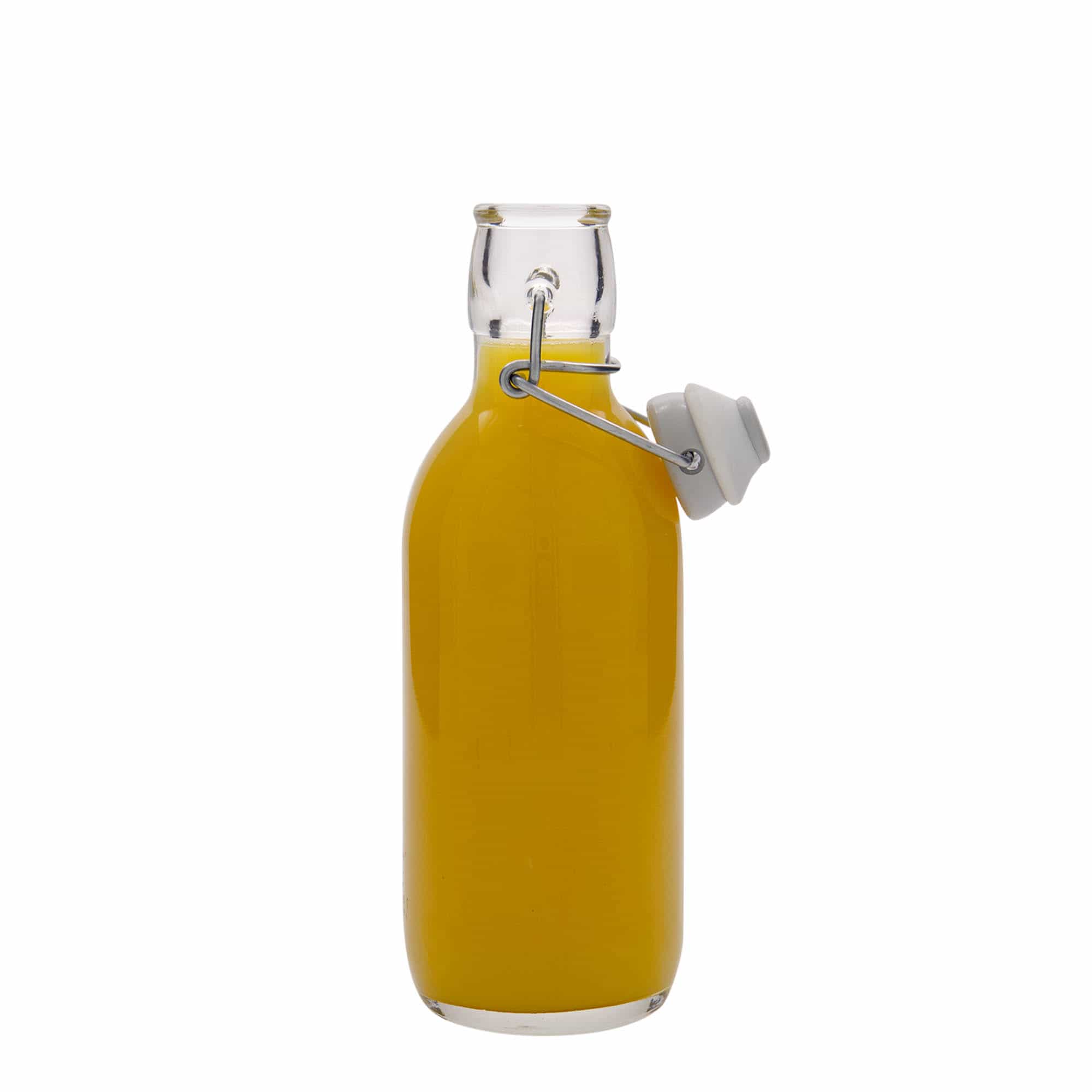 Glazen fles 'Emilia', 500 ml, monding: beugelsluiting