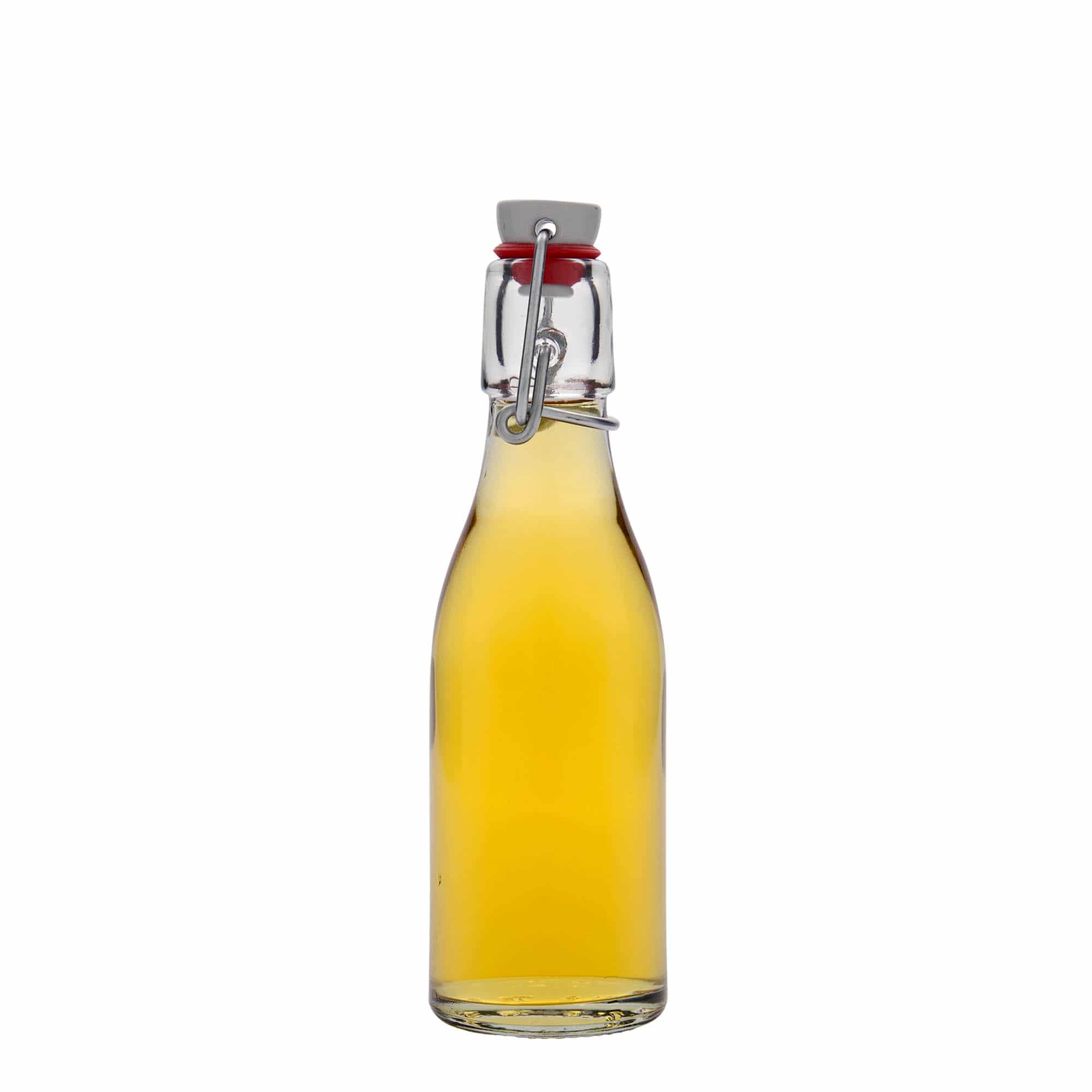 Glazen fles 'Paul', 200 ml, monding: beugelsluiting