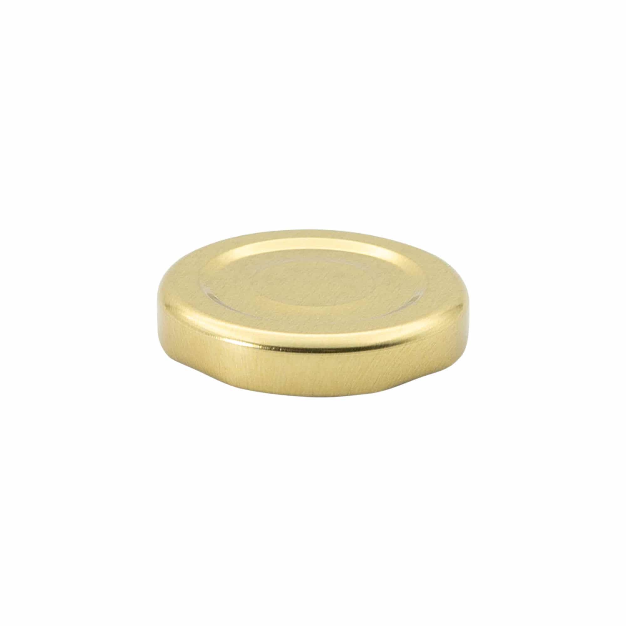 Twist-off-dop #, witblik, goud, voor opening: TO 43