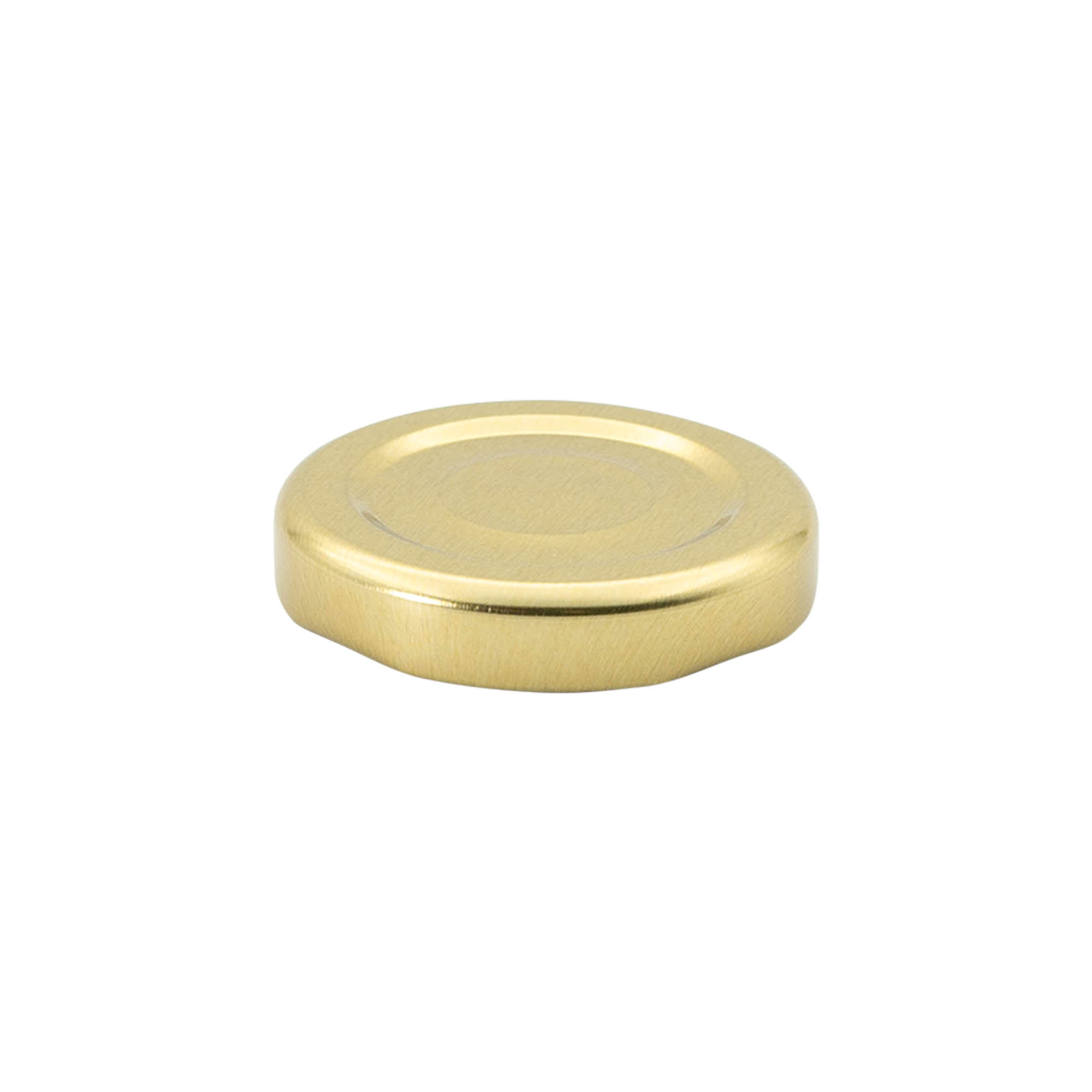 Twist-off-dop #, witblik, goud, voor opening: TO 43 Twist-off-dop #, witblik, goud, voor opening: TO 43